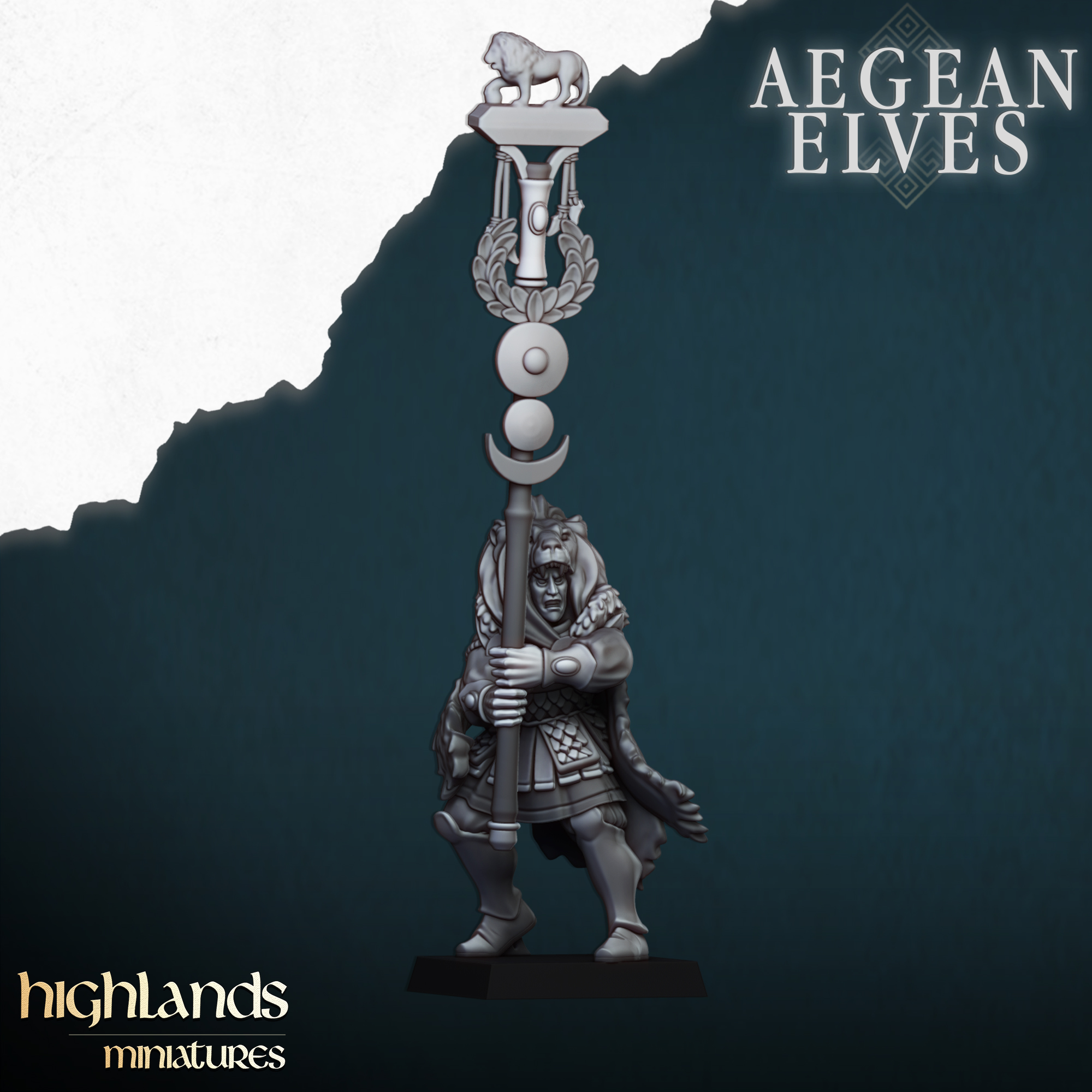 Nemean Lions, Aegean Elves - Highlands Miniatures - Image 6