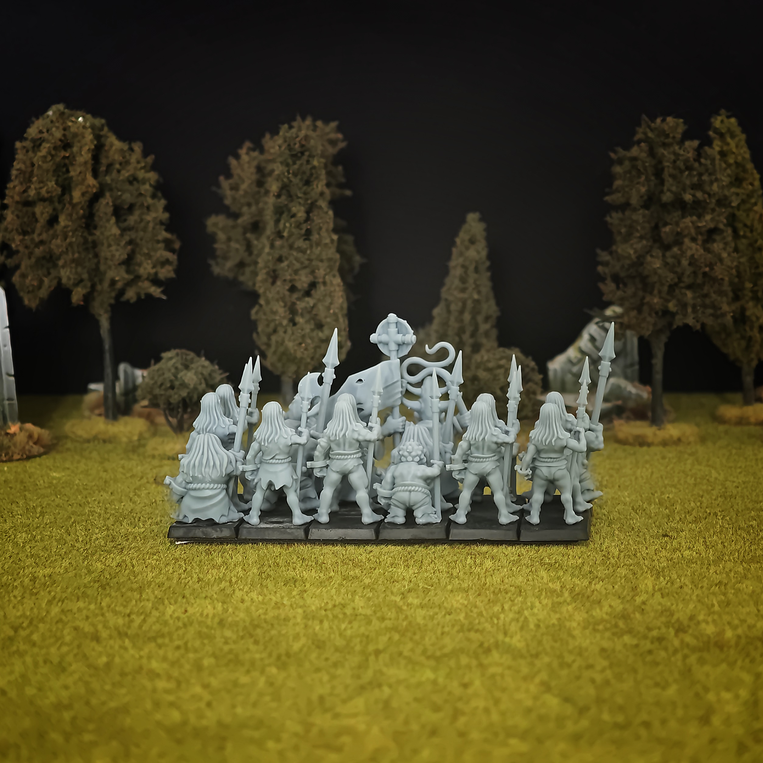 Slaves, Old Infernal Dwarves - MoM Miniatures - Image 3