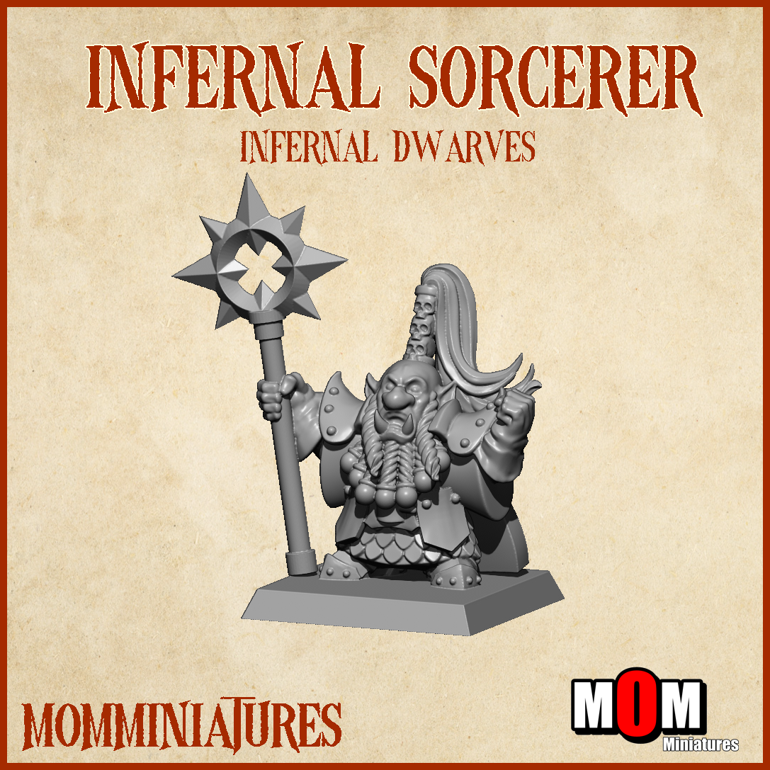 Infernal Dwarf Army Bundle 1, Infernal Dwarves - MoM Miniatures - Image 15
