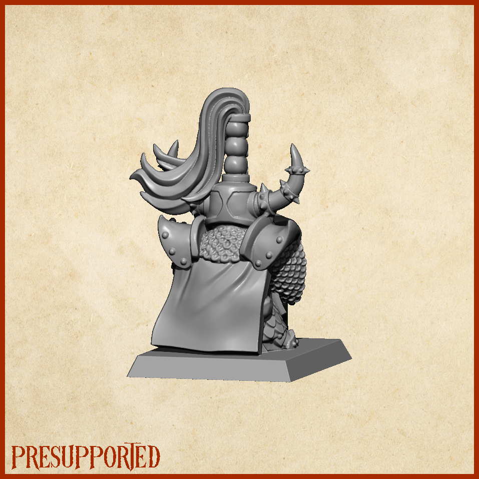 Infernal Lord, Old Infernal Dwarves - MoM Miniatures - Image 6
