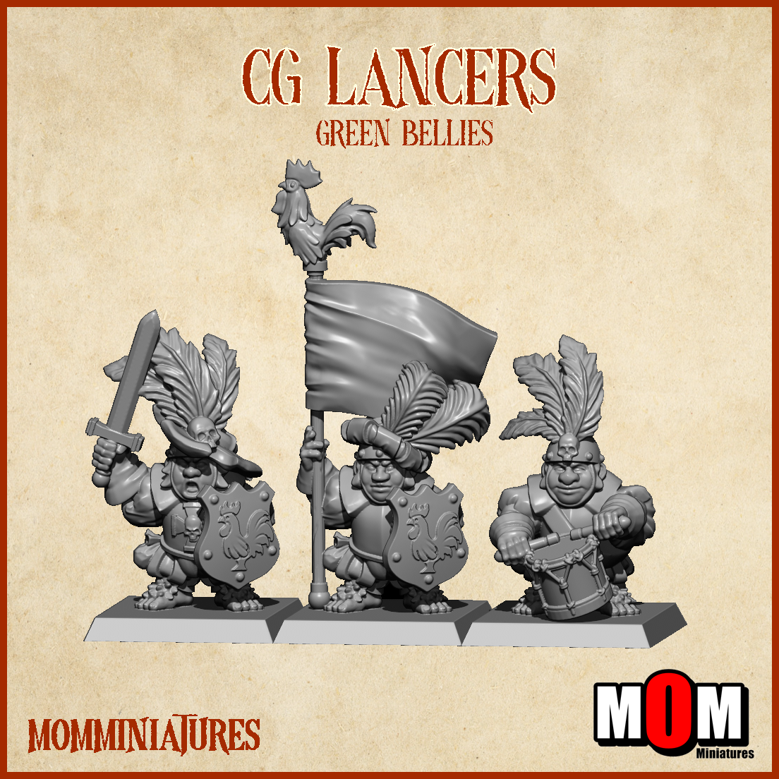 Lancers , Green Bellies - MoM Miniatures - Image 5