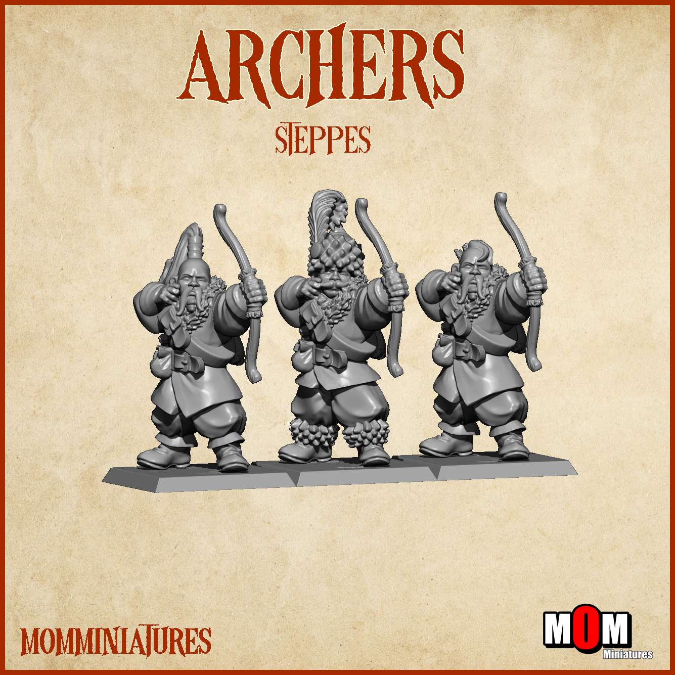 Archers, Steppes - MoM Miniatures - Image 6