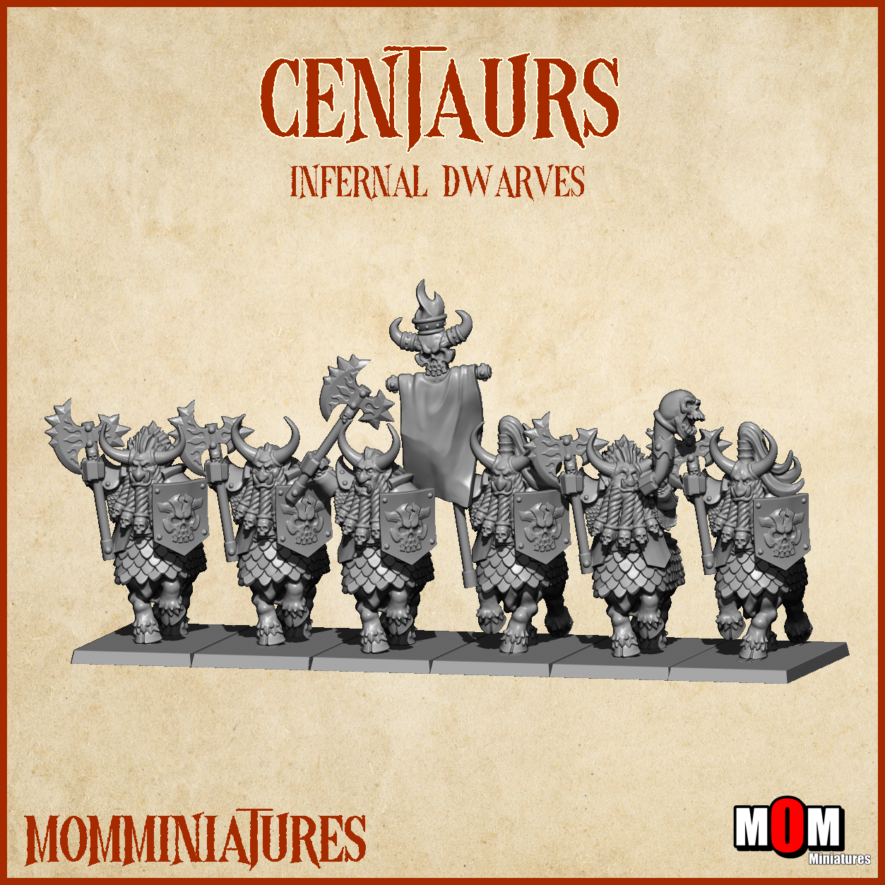Infernal Dwarf Army Bundle 2, Infernal Dwarves - MoM Miniatures - Image 14