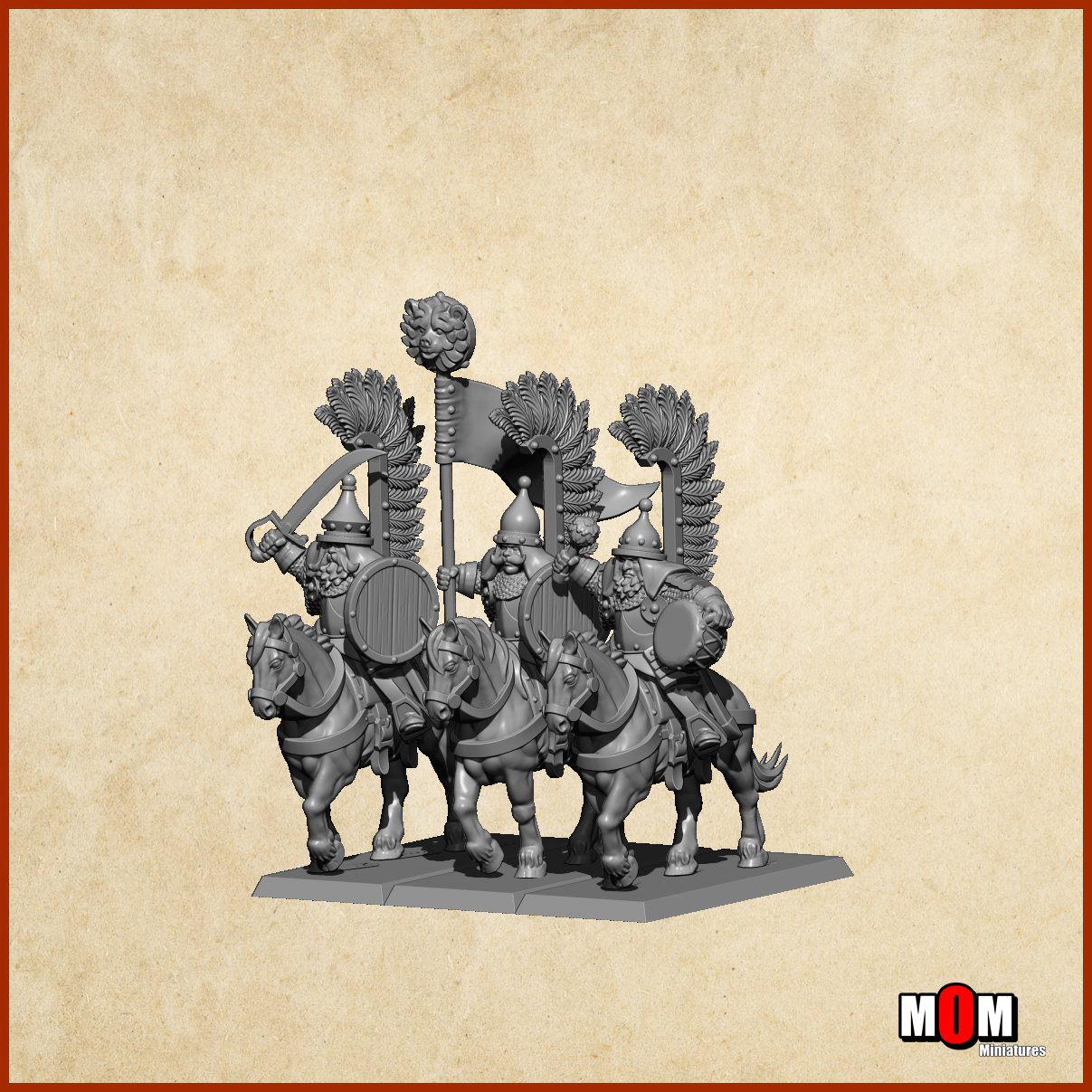 Winged Lancers, Steppes - MoM Miniatures - Image 7