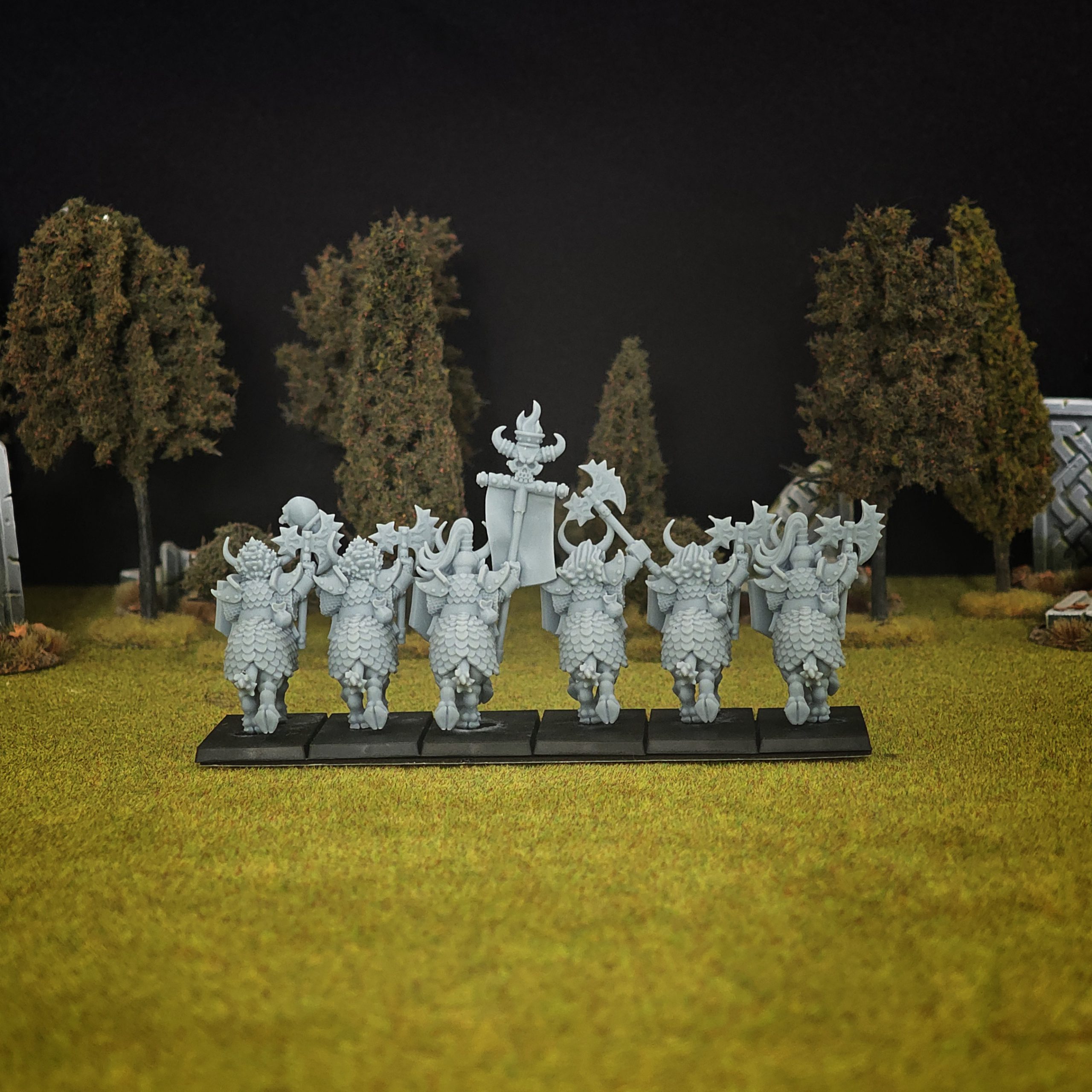 Centaurs , Old Infernal Dwarves - MoM Miniatures - Image 4