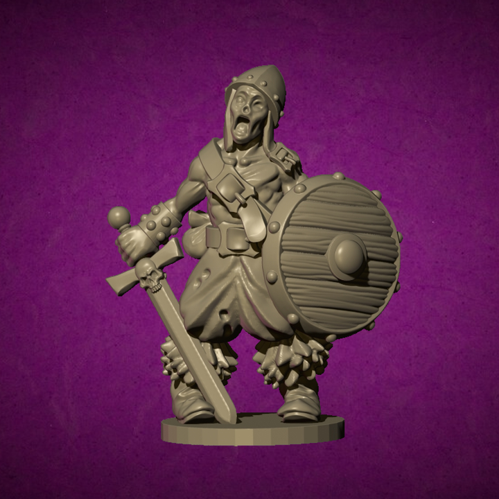 Zombie 1, Dungeon - MoM Miniatures