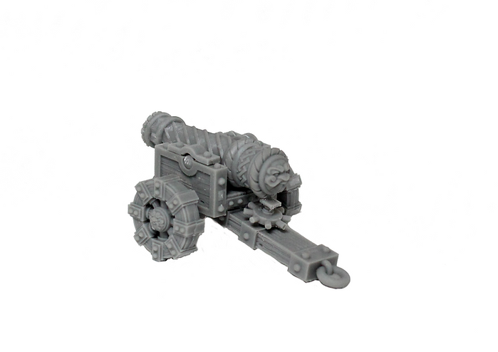 Dwarf Cannon, Dwarves- MoM Miniatures - Image 4