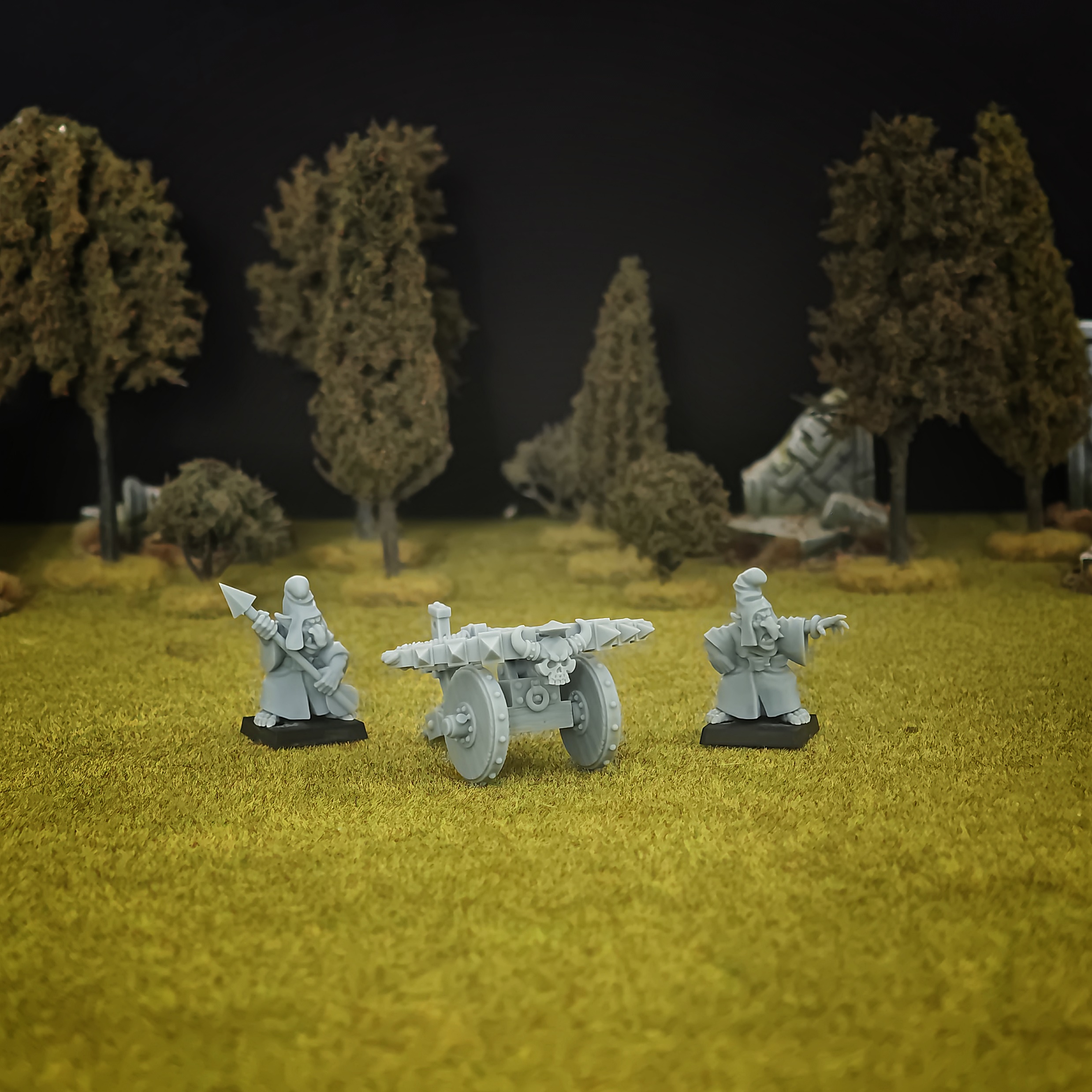 Infernal Bolt Thrower, Old Infernal Dwarves- MoM Miniatures - Image 3
