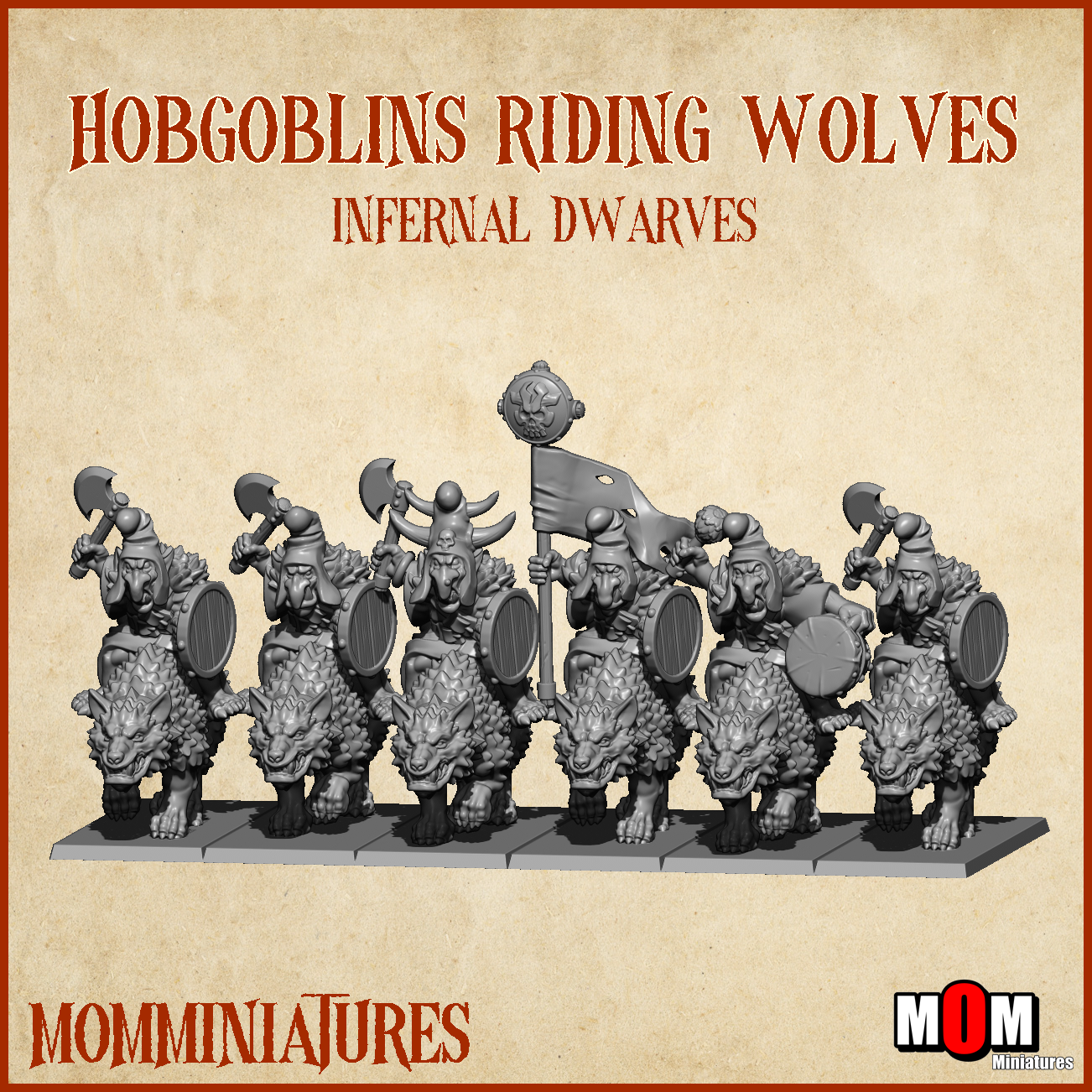 Infernal Dwarf Army Bundle 2, Infernal Dwarves - MoM Miniatures - Image 10