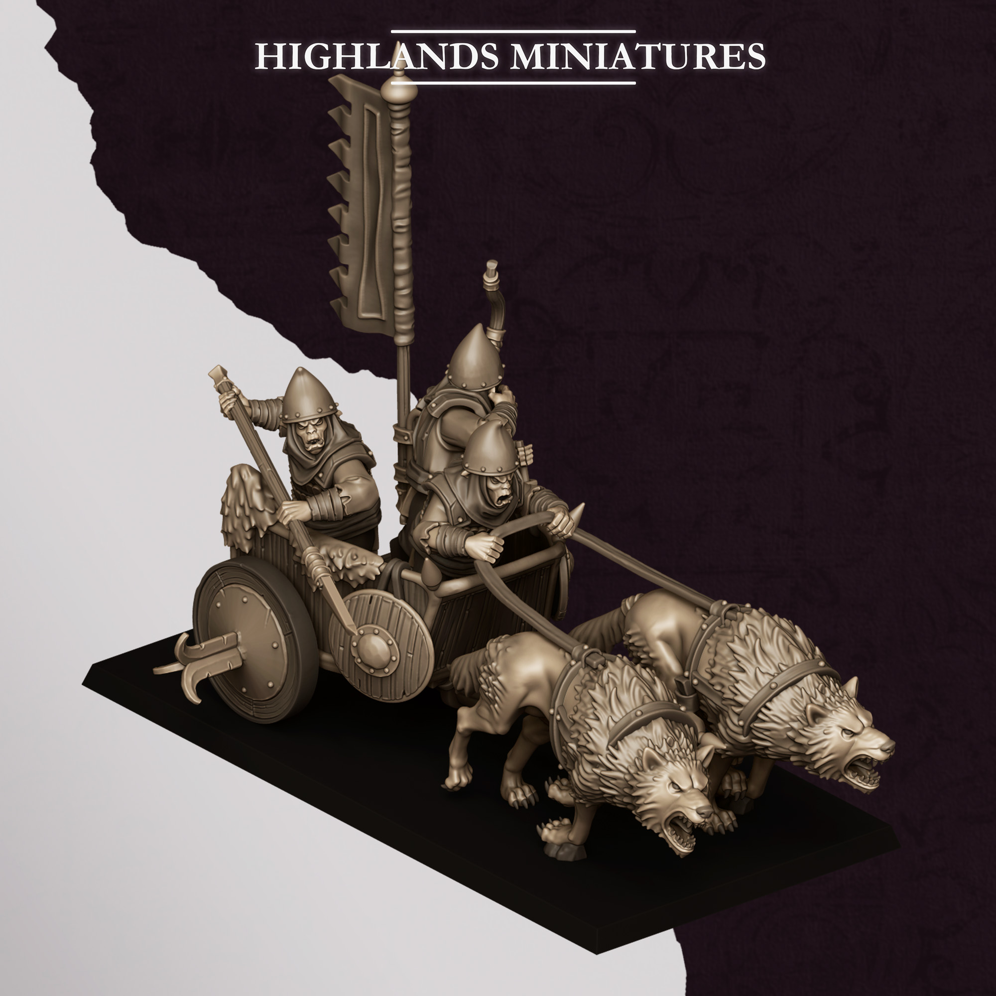 Hobgoblin Chariot, Sons of Marduk- Highlands Miniatures - Image 5