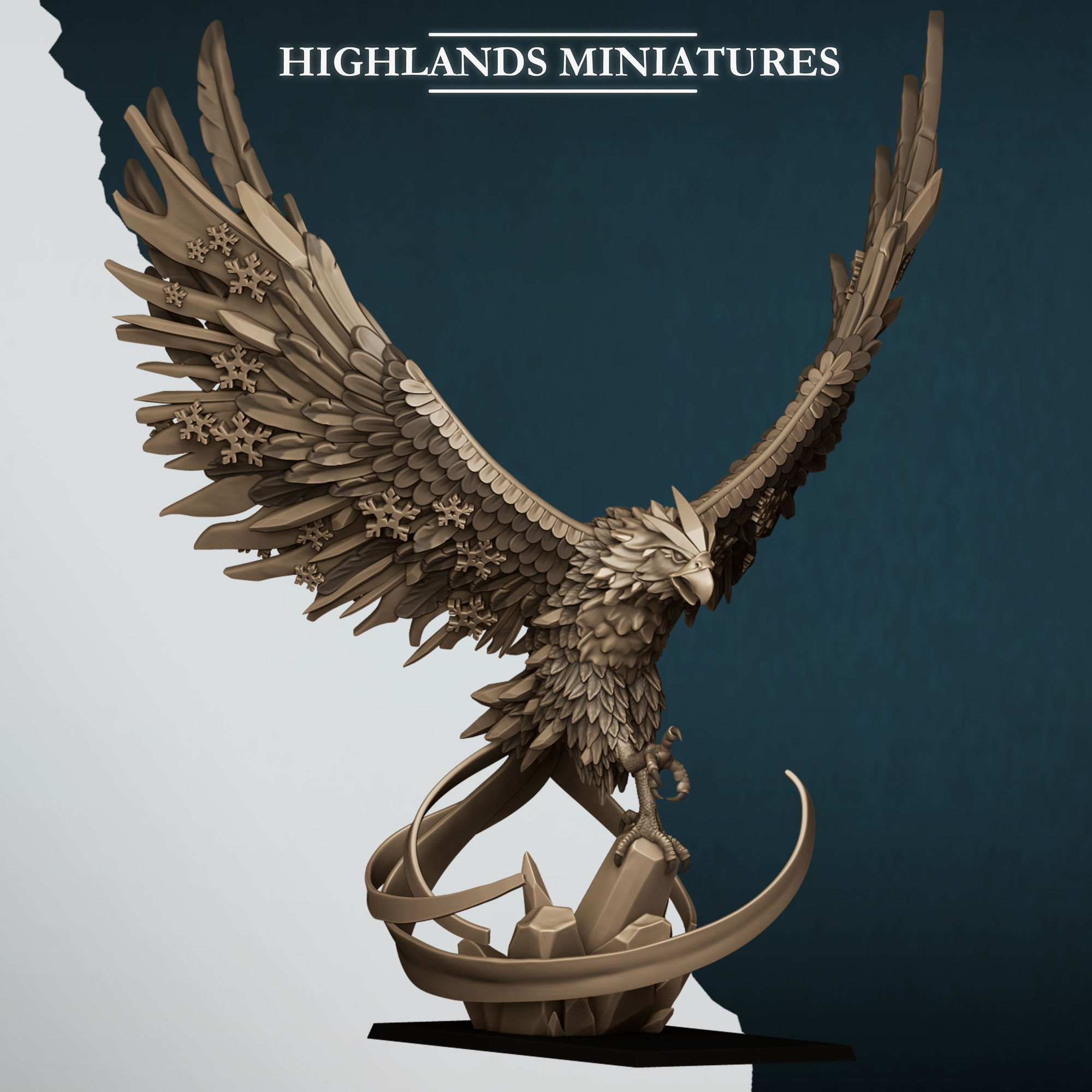 Lord on Phoenix, Aegean Elves - Highlands Miniatures - Image 7