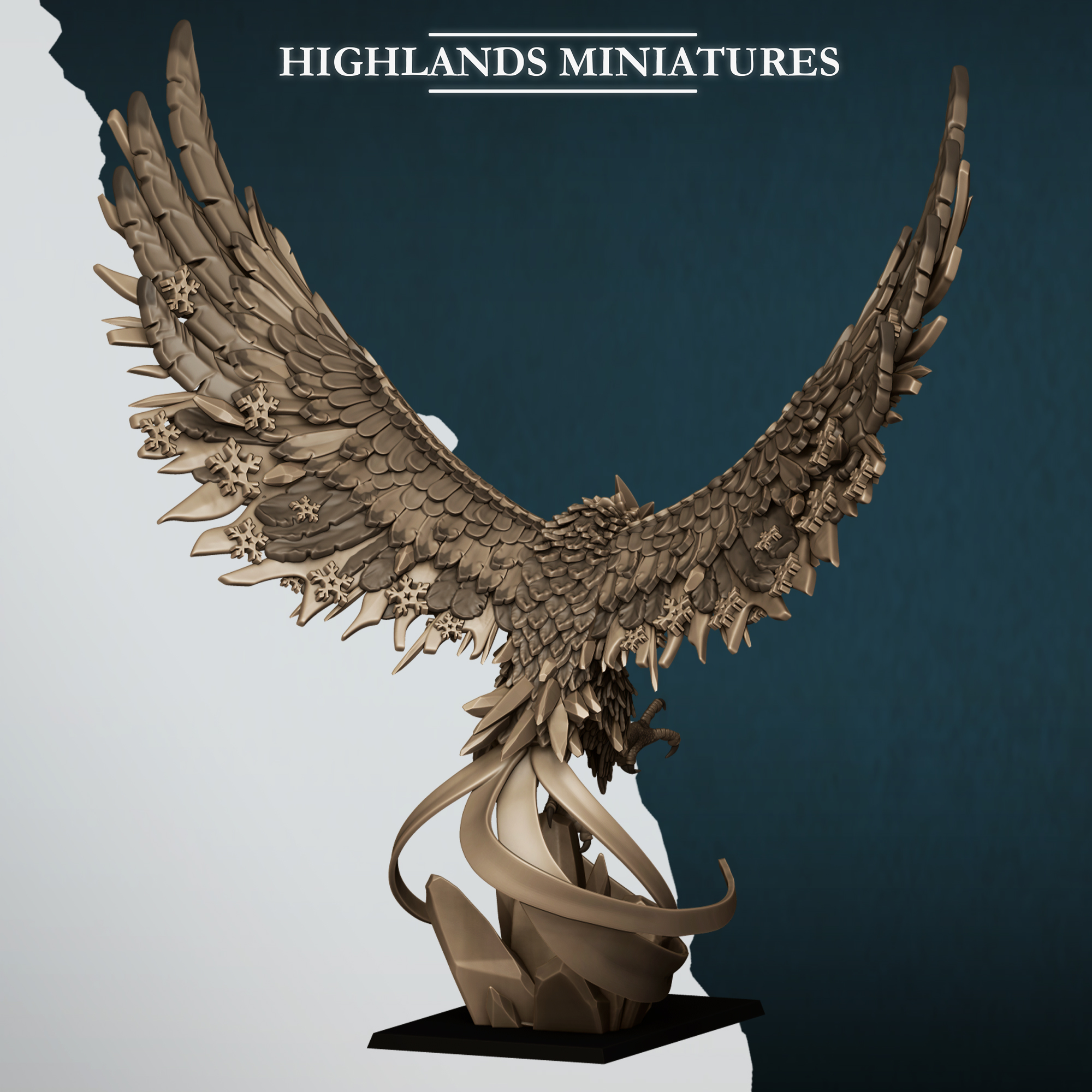 Lord on Phoenix, Aegean Elves - Highlands Miniatures - Image 9