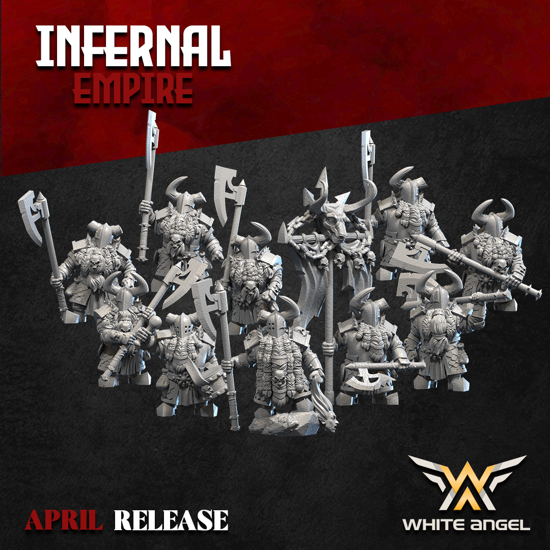 Infernal Destructor Lance, Infernal Empire, White Angel Miniatures - Image 2