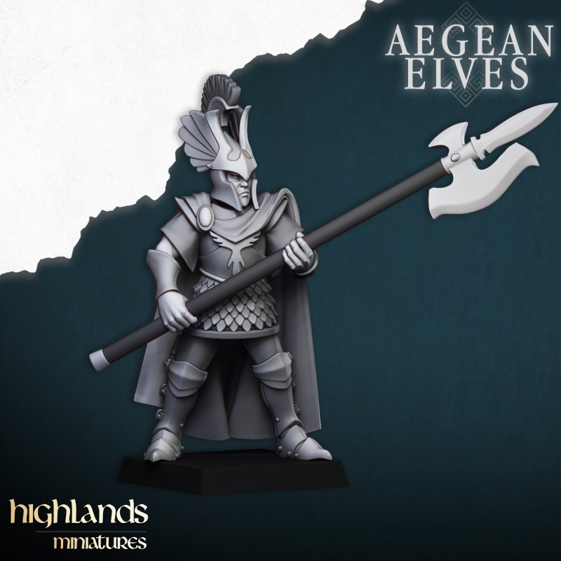 Mycenaean Guard, Aegean Elves - Highlands Miniatures - Image 2
