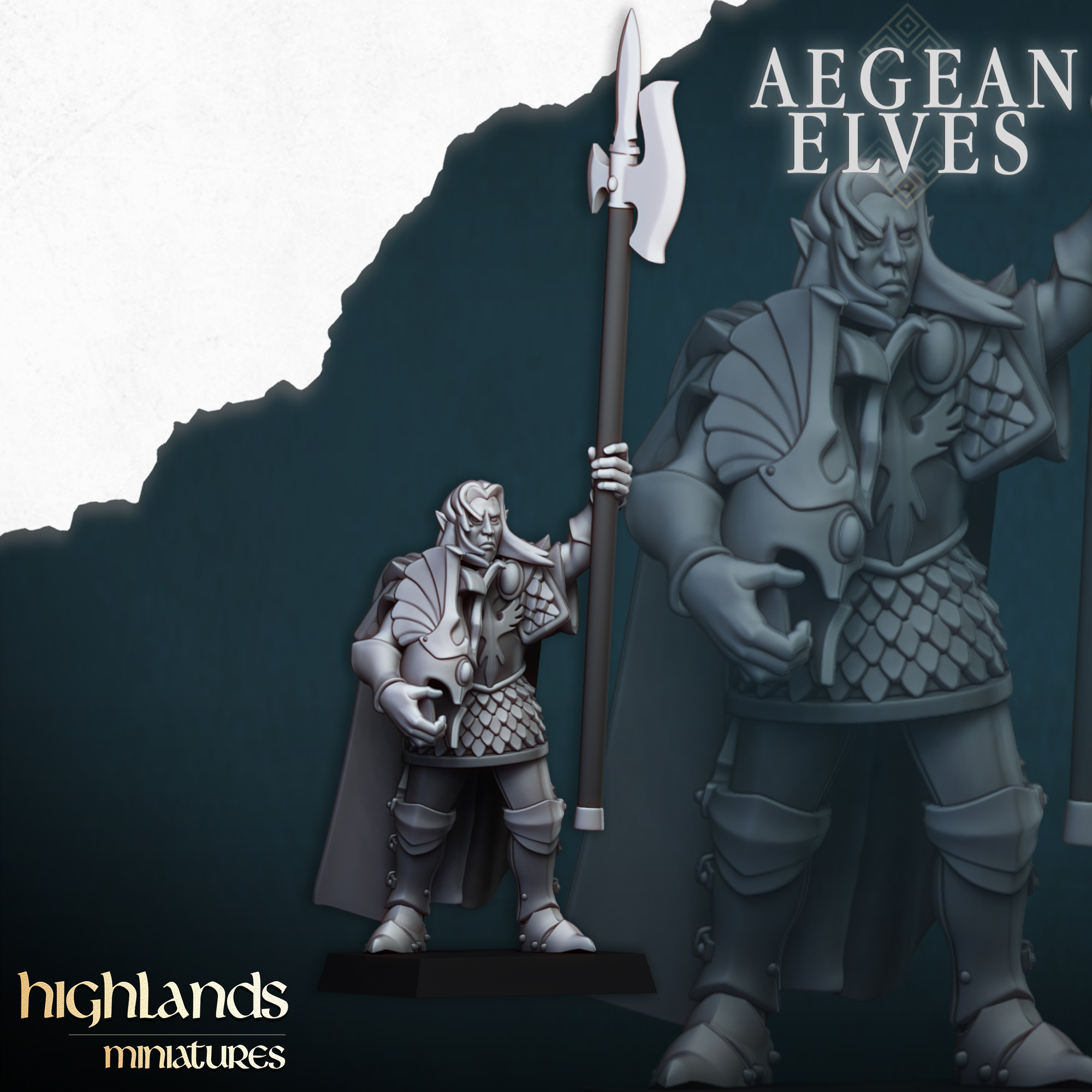 Mycenaean Guard, Aegean Elves - Highlands Miniatures - Image 11