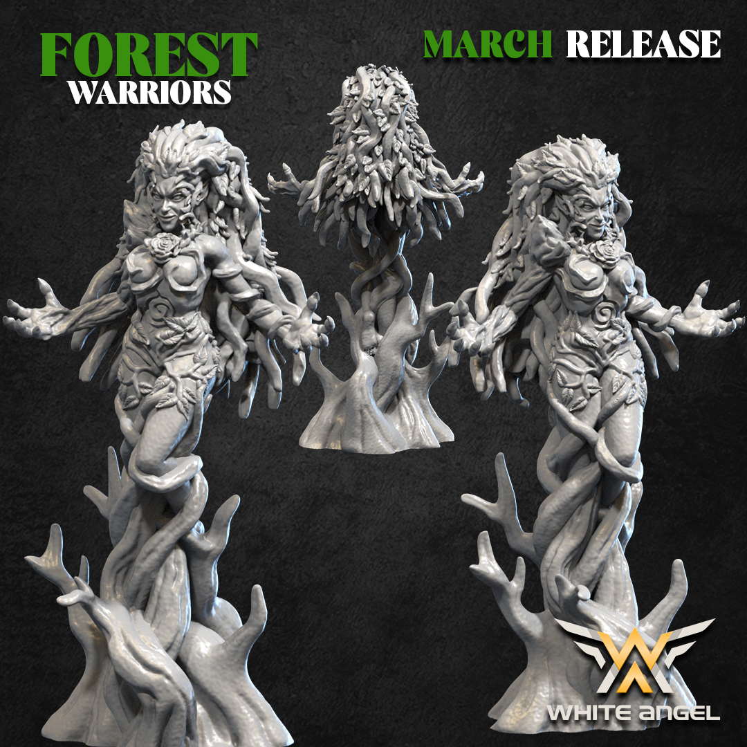 Queen of the Nature, Forest Warriors - White Angel Miniatures - Image 3