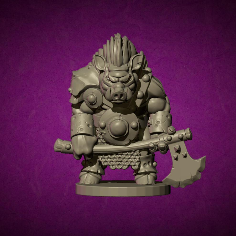 Beastman, Dungeon - MoM Miniatures