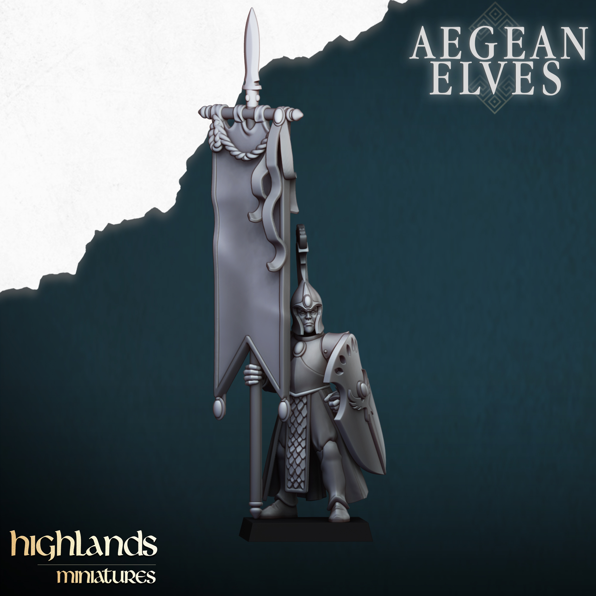 Spearmen, Aegean Elves - Highlands Miniatures - Image 11