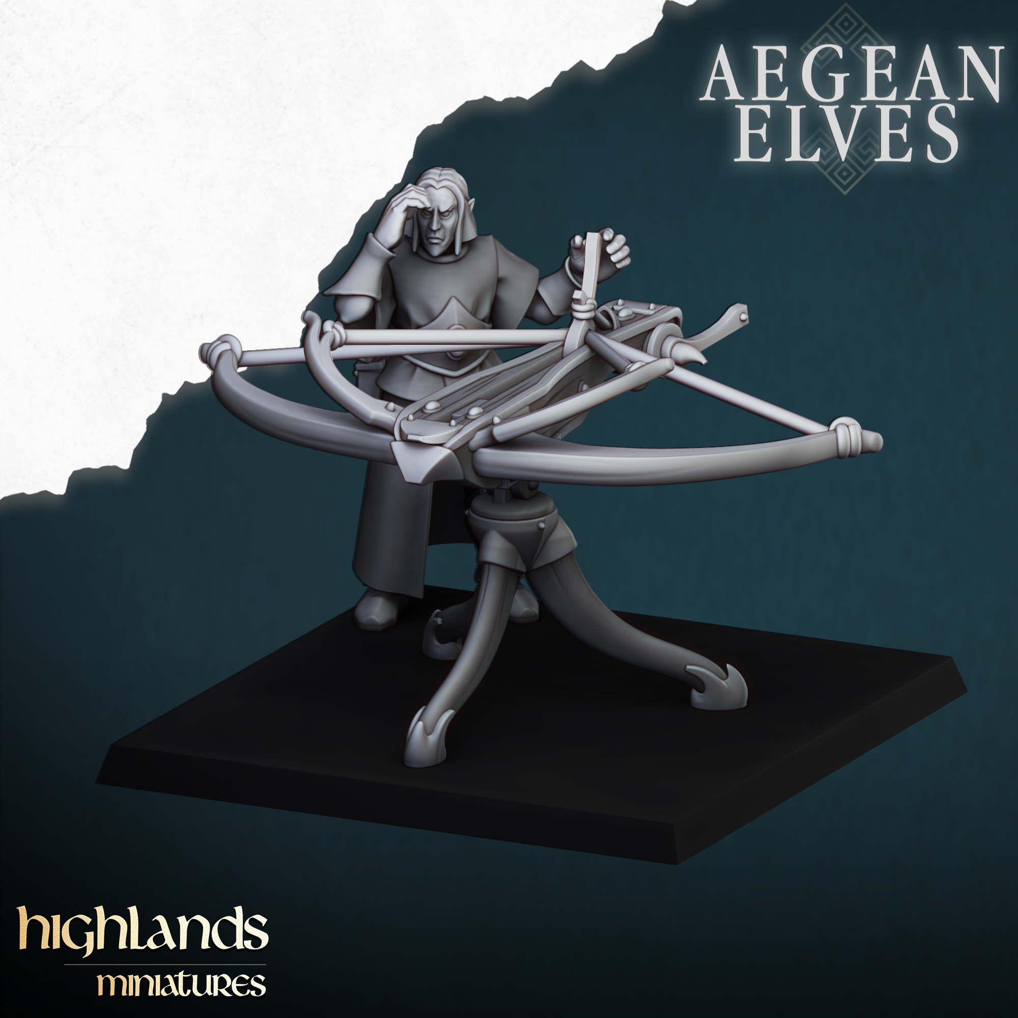 Ballista, Aegean Elves - Highlands Miniatures - Image 5