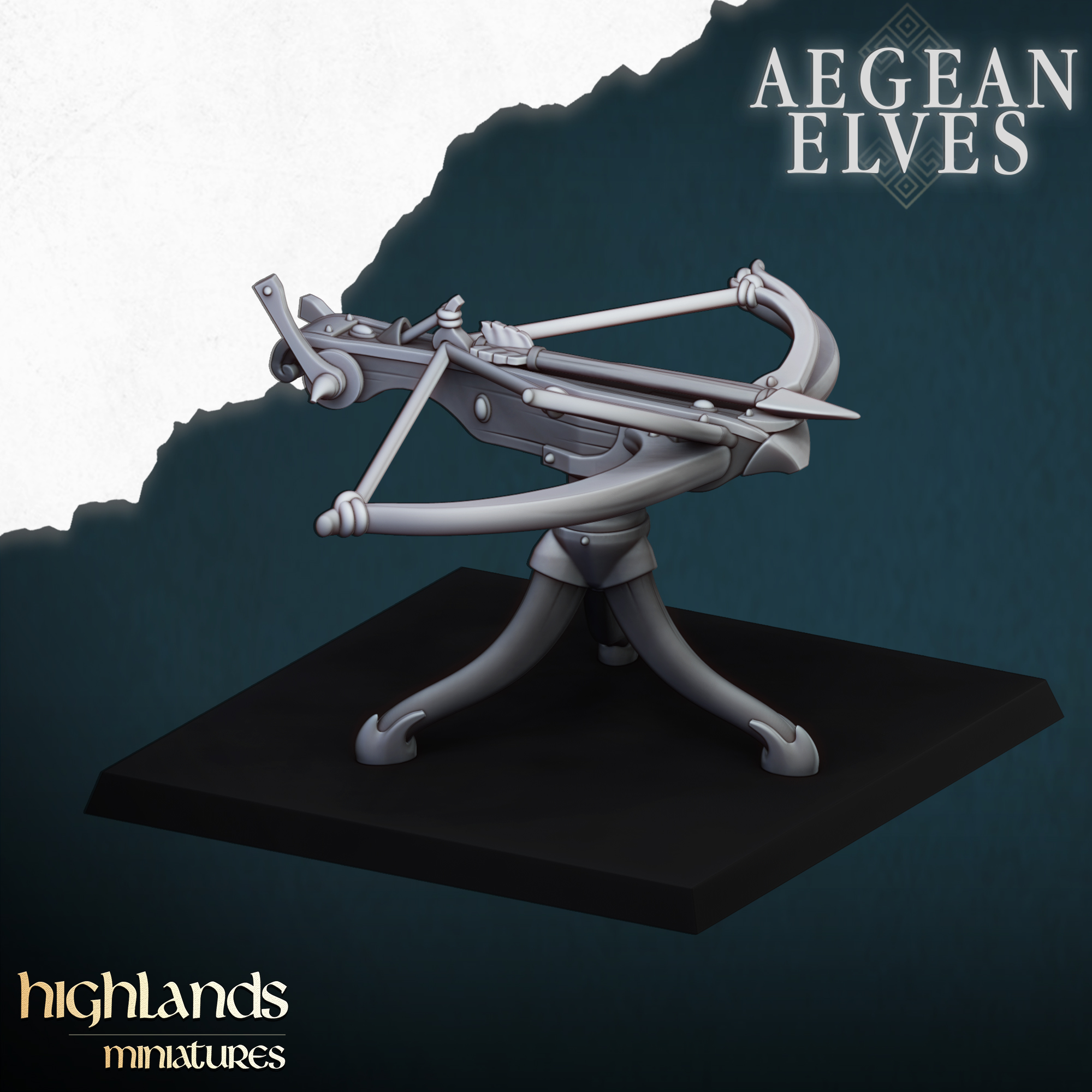 Ballista, Aegean Elves - Highlands Miniatures - Image 7