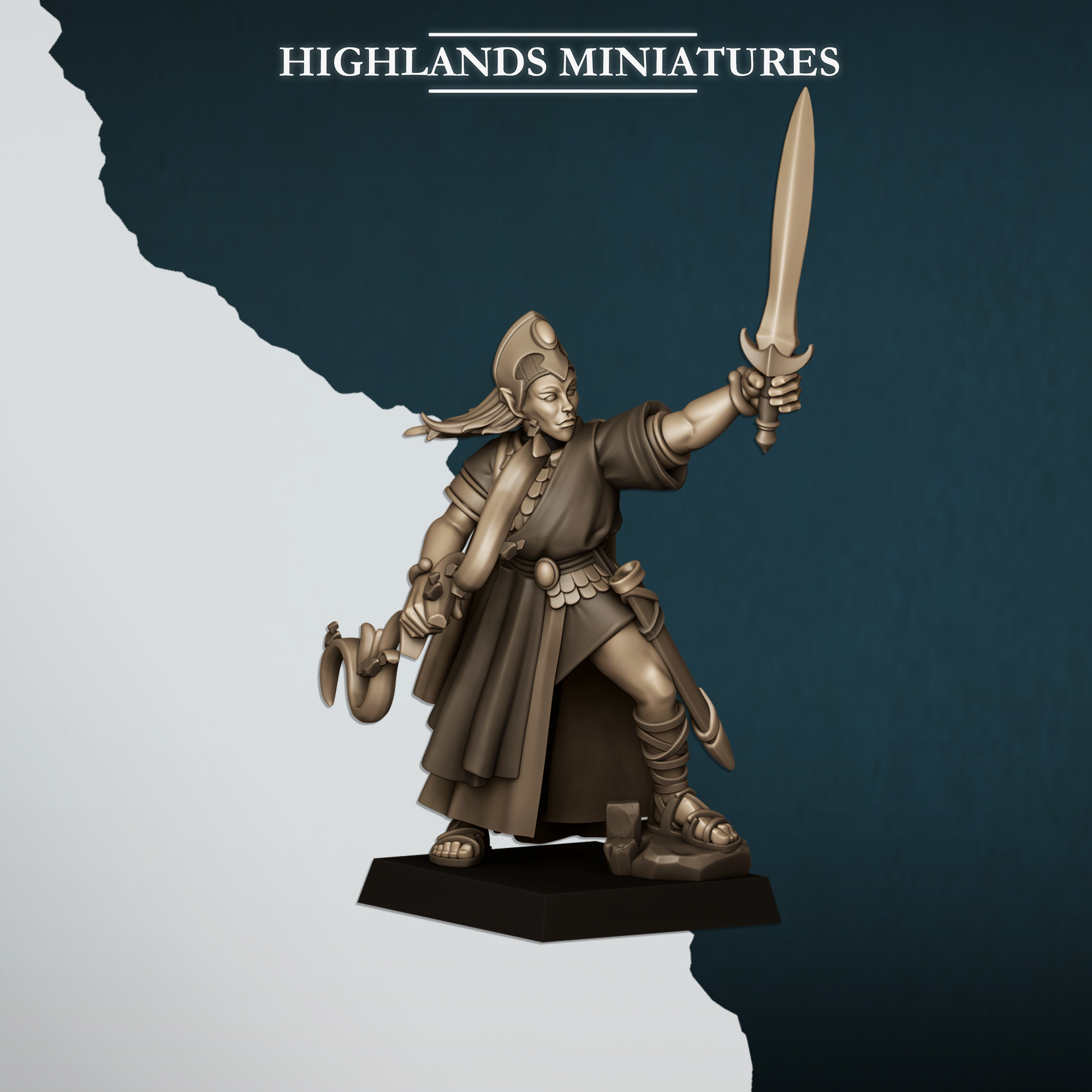 Aegean Maids, Aegean Elves - Highlands Miniatures - Image 3