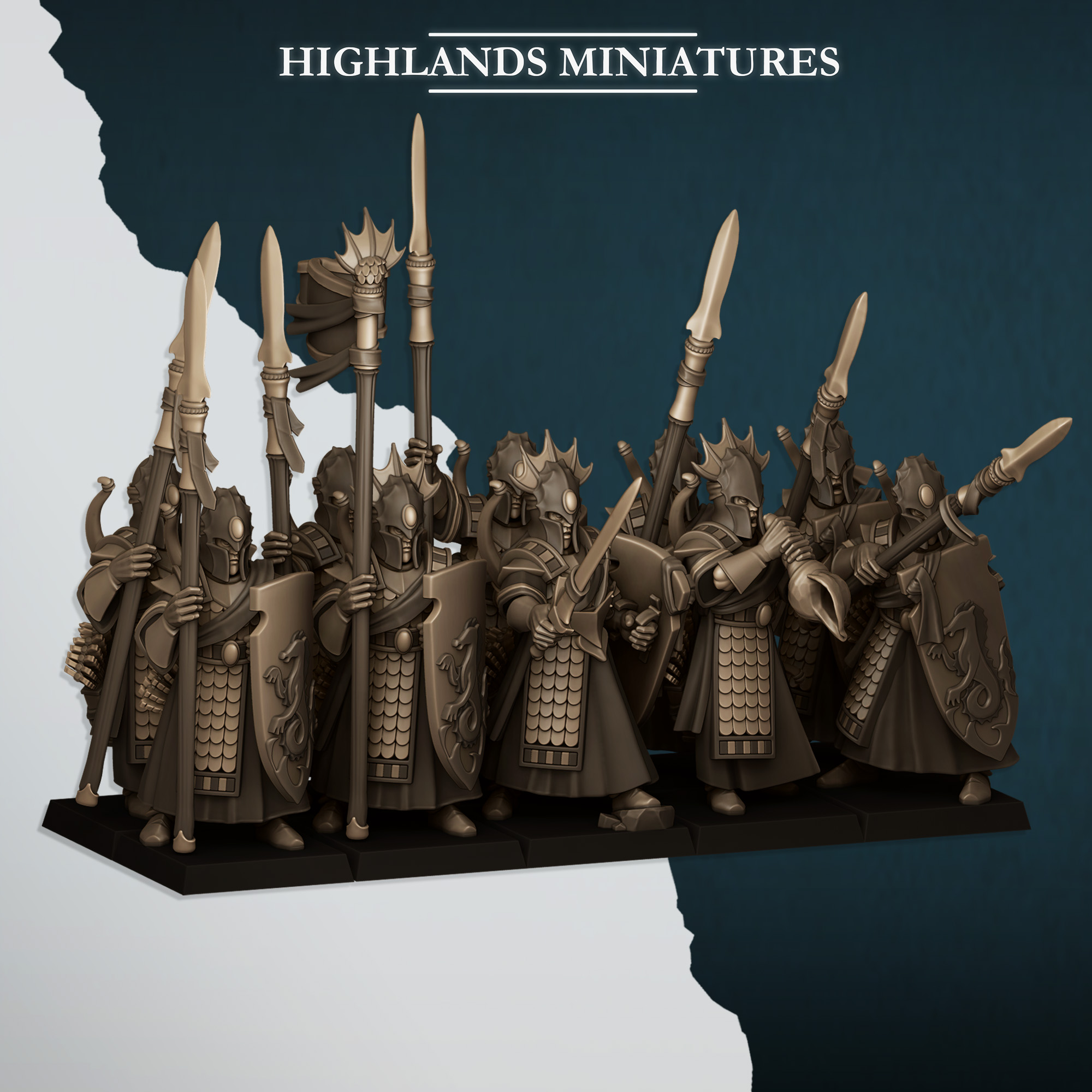 Agean Sea Guard, Aegean Elves - Highlands Miniatures - Image 11