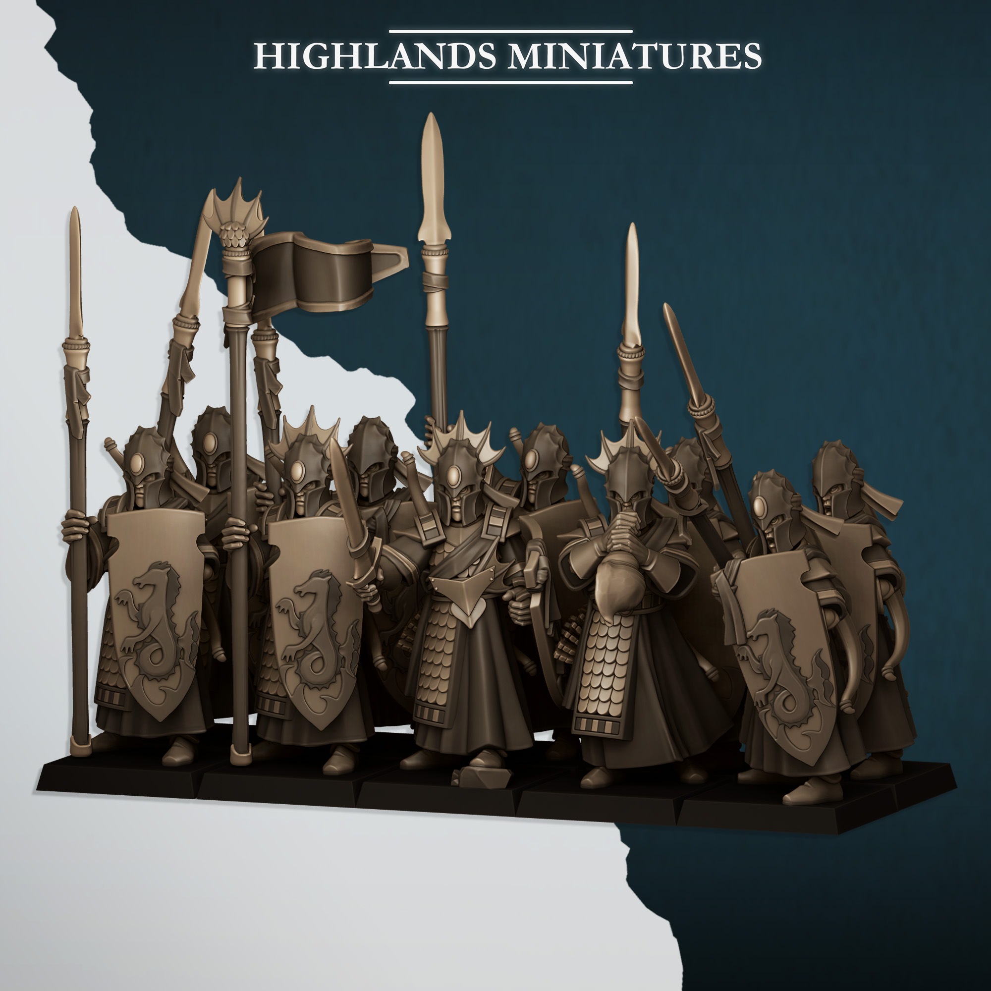 Agean Sea Guard, Aegean Elves - Highlands Miniatures - Image 12