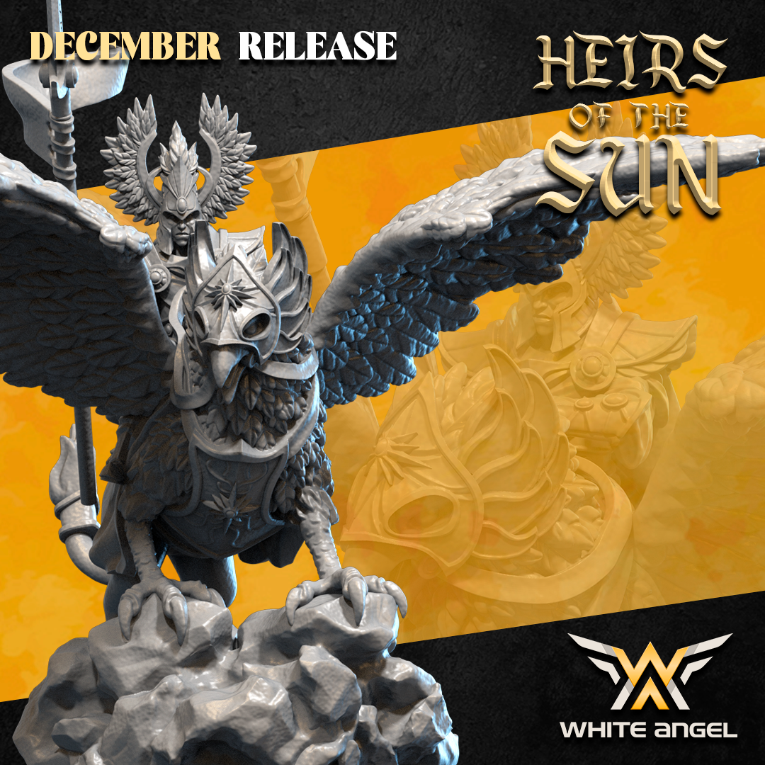Lord Griffin, Heirs of the Sun - White Angel Miniatures