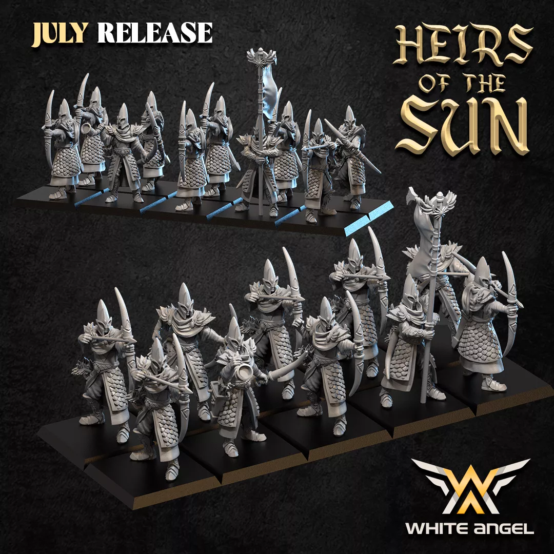 Guard of Light, Heirs of the Sun, White Angel Miniatures