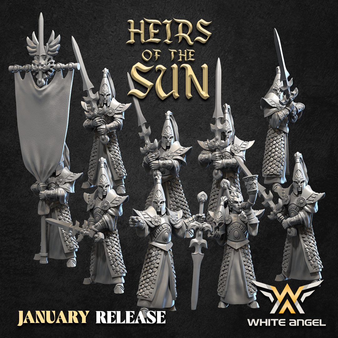 High Warrior of the Sun, Heirs of the Sun, White Angel Miniatures