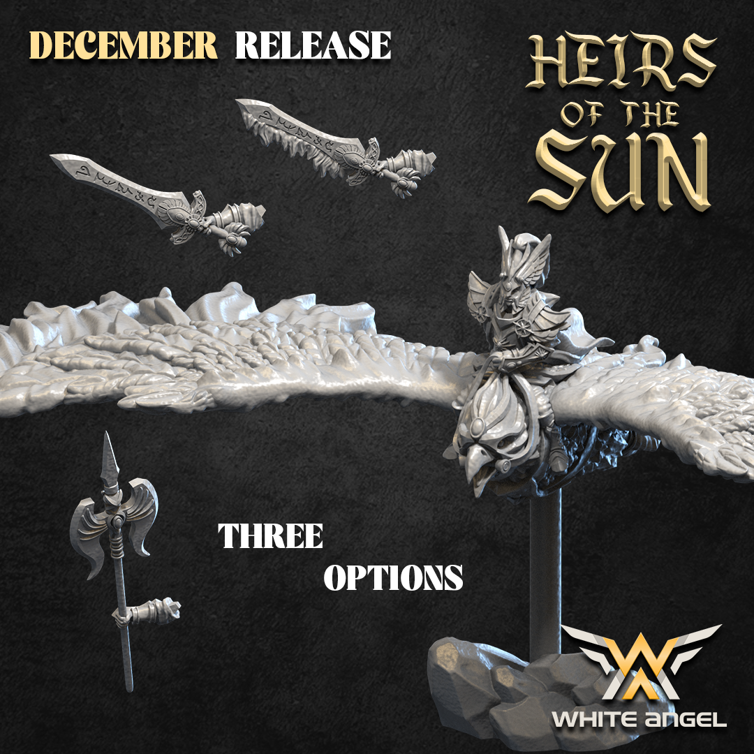 Phoenix Lord, Heirs of the Sun - White Angel Miniatures - Image 2