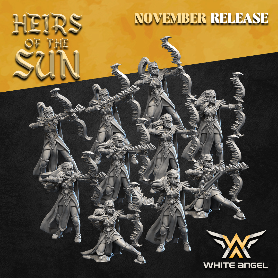 Sister of the High Kingdom, Heirs of the Sun, White Angel Miniatures - Image 3