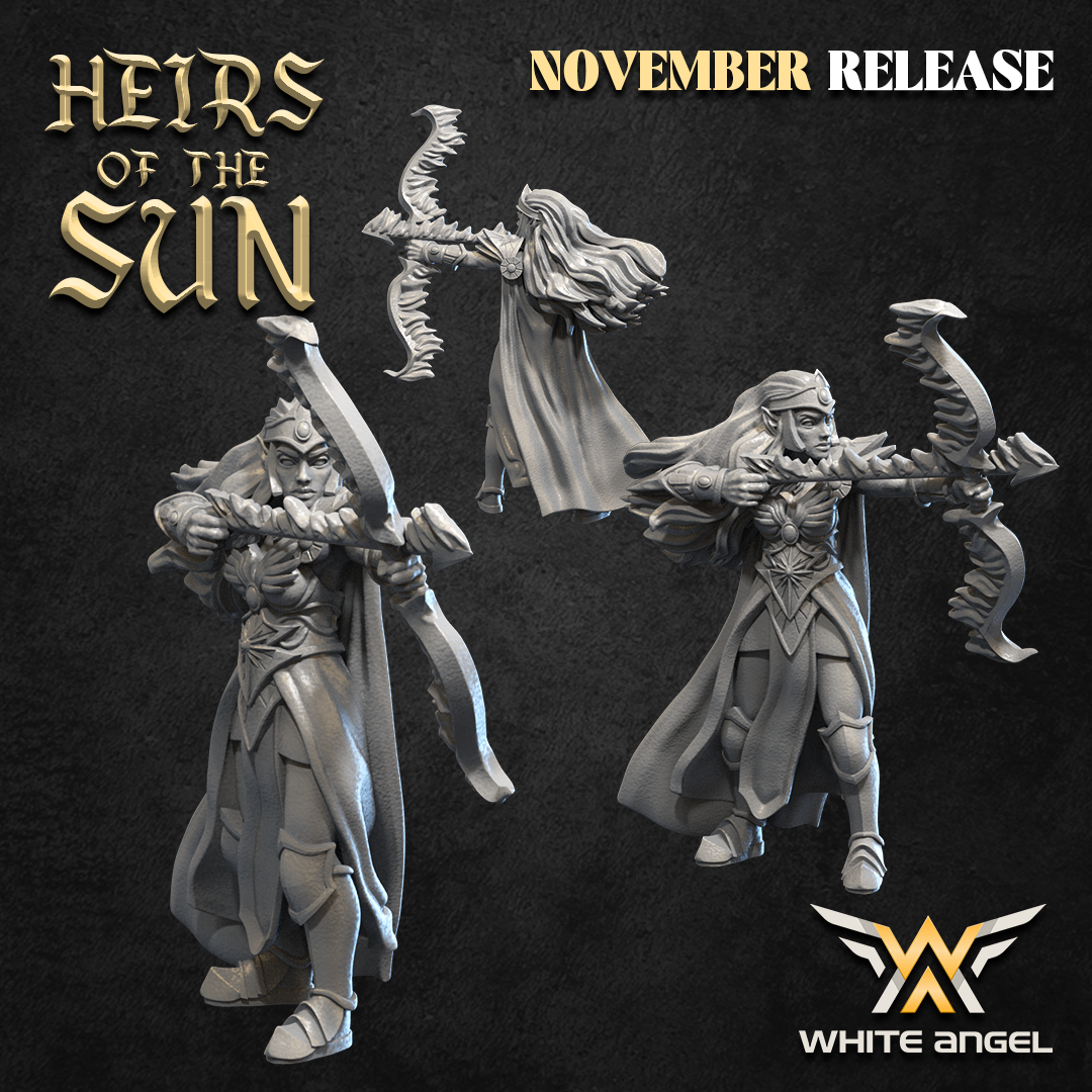 Sister of the High Kingdom, Heirs of the Sun, White Angel Miniatures - Image 5