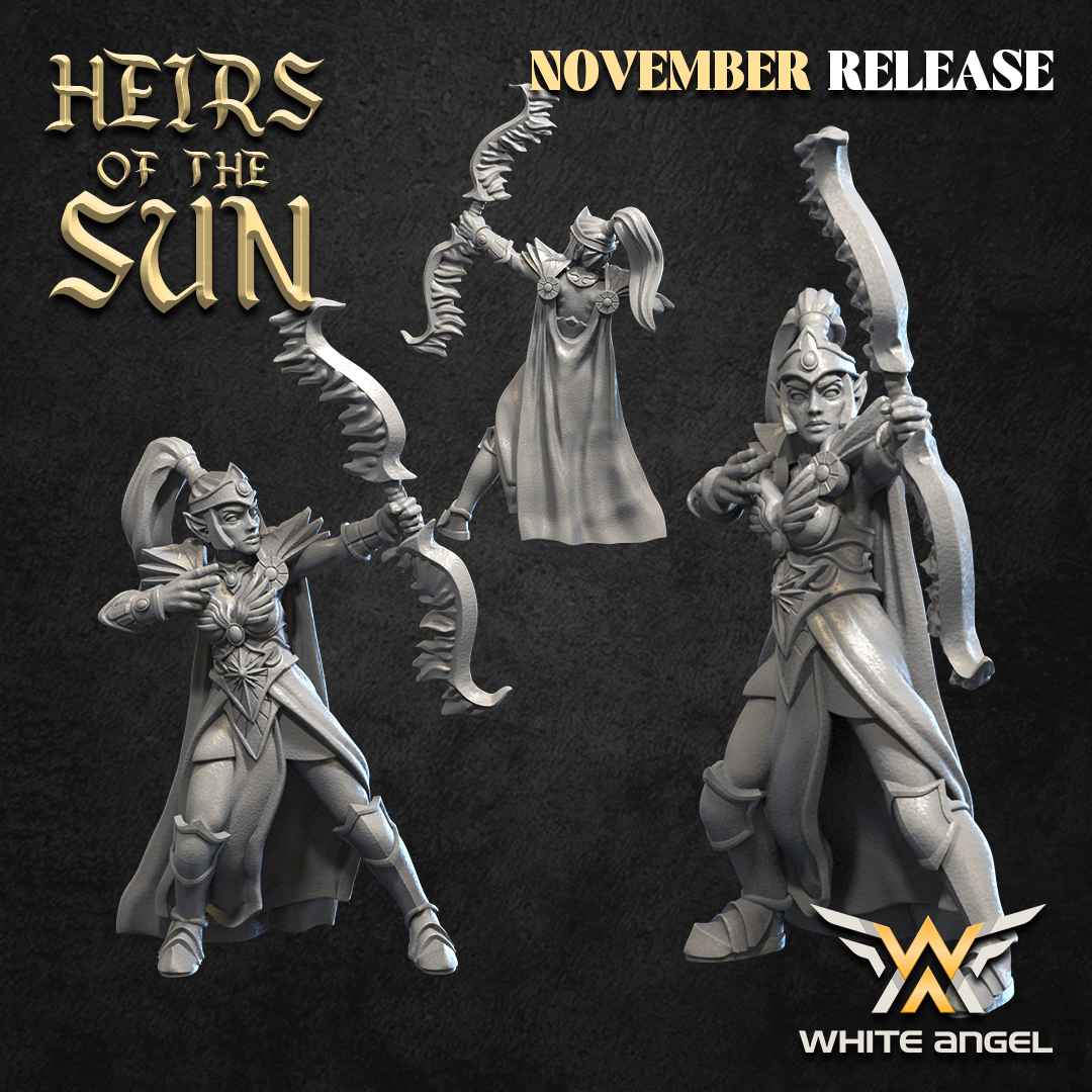 Sister of the High Kingdom, Heirs of the Sun, White Angel Miniatures - Image 6