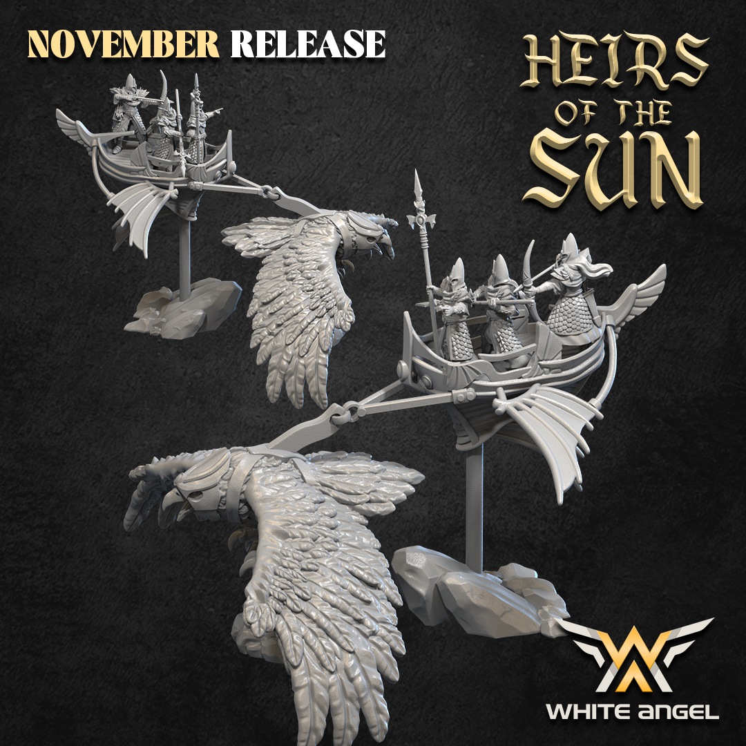 Sky Guardian of Light, Heirs of the Sun - White Angel Miniatures - Image 5