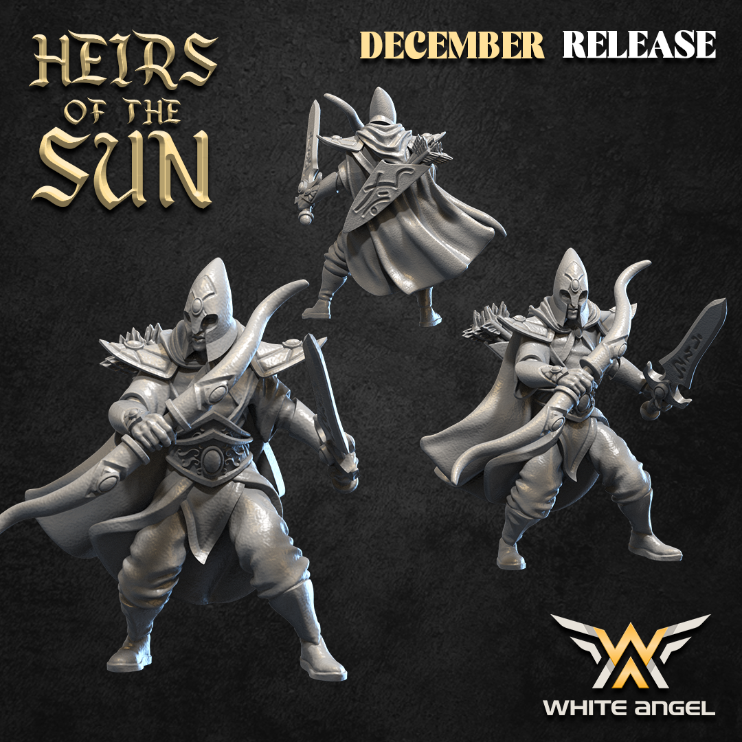 Stealth Light, Heirs of the Sun, White Angel Miniatures - Image 2