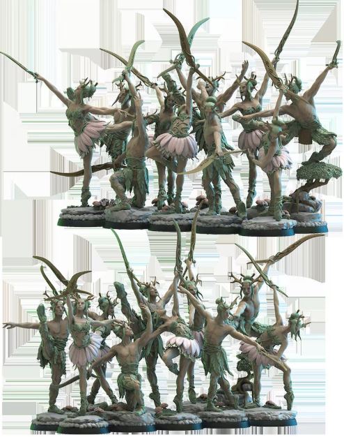 Bareetachi Dancers, Mori Elves, Lost Kingdom