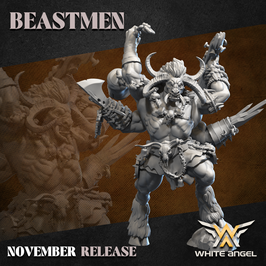 Beast Tertrarca, Infernal Empire - White Angel Miniatures