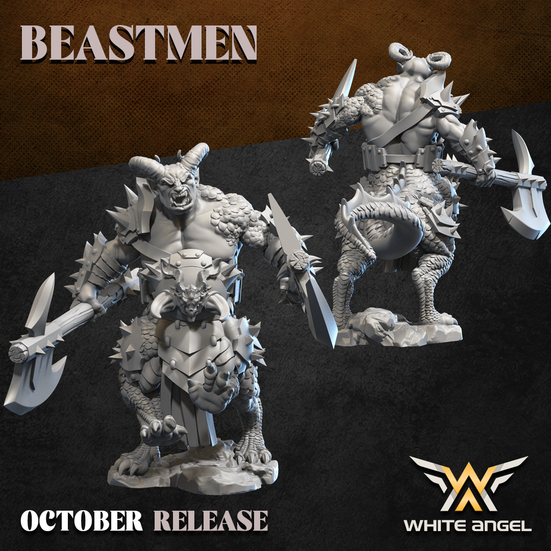 Beastogre, Beastmen - White Angel Miniatures - Image 3