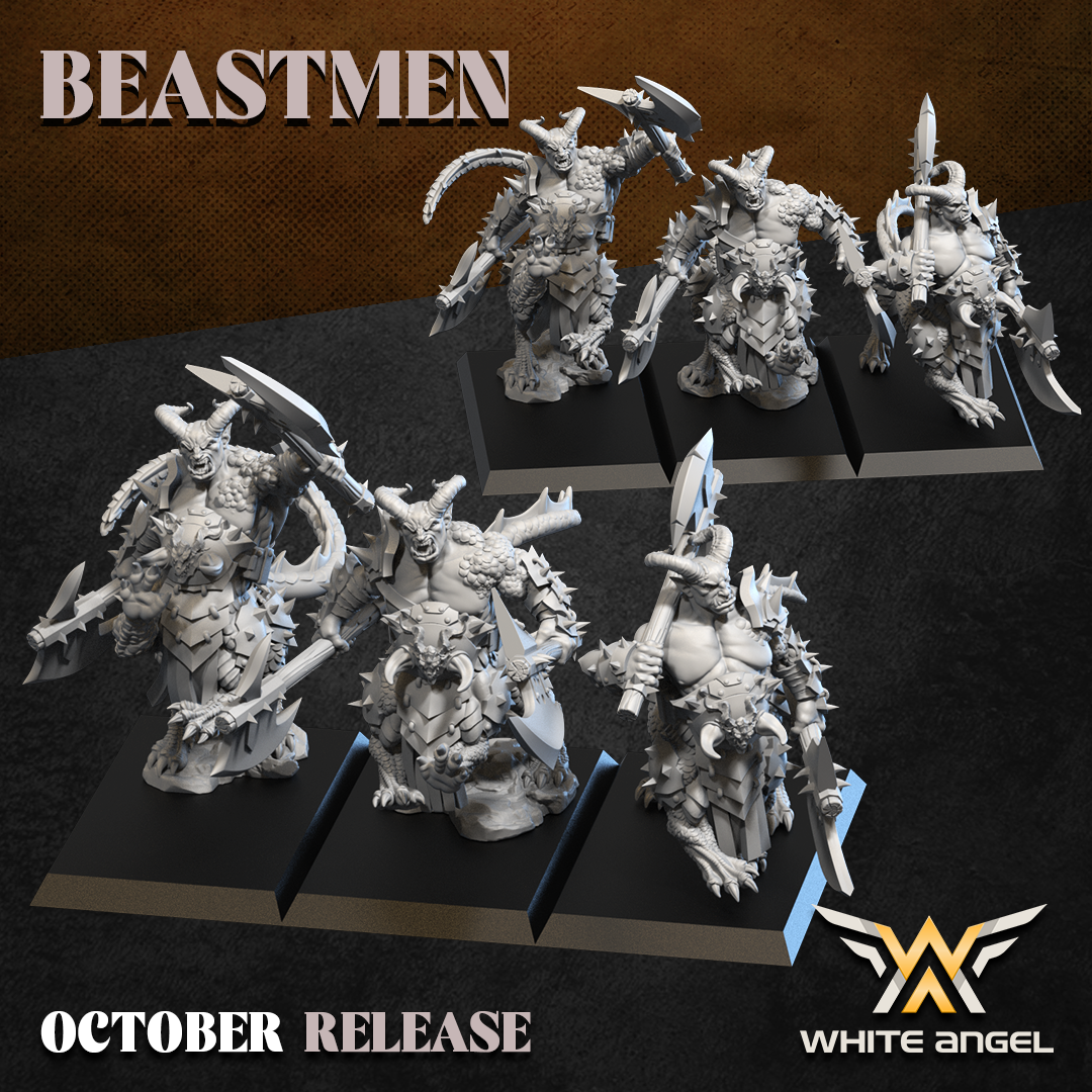 Beastogre, Beastmen - White Angel Miniatures