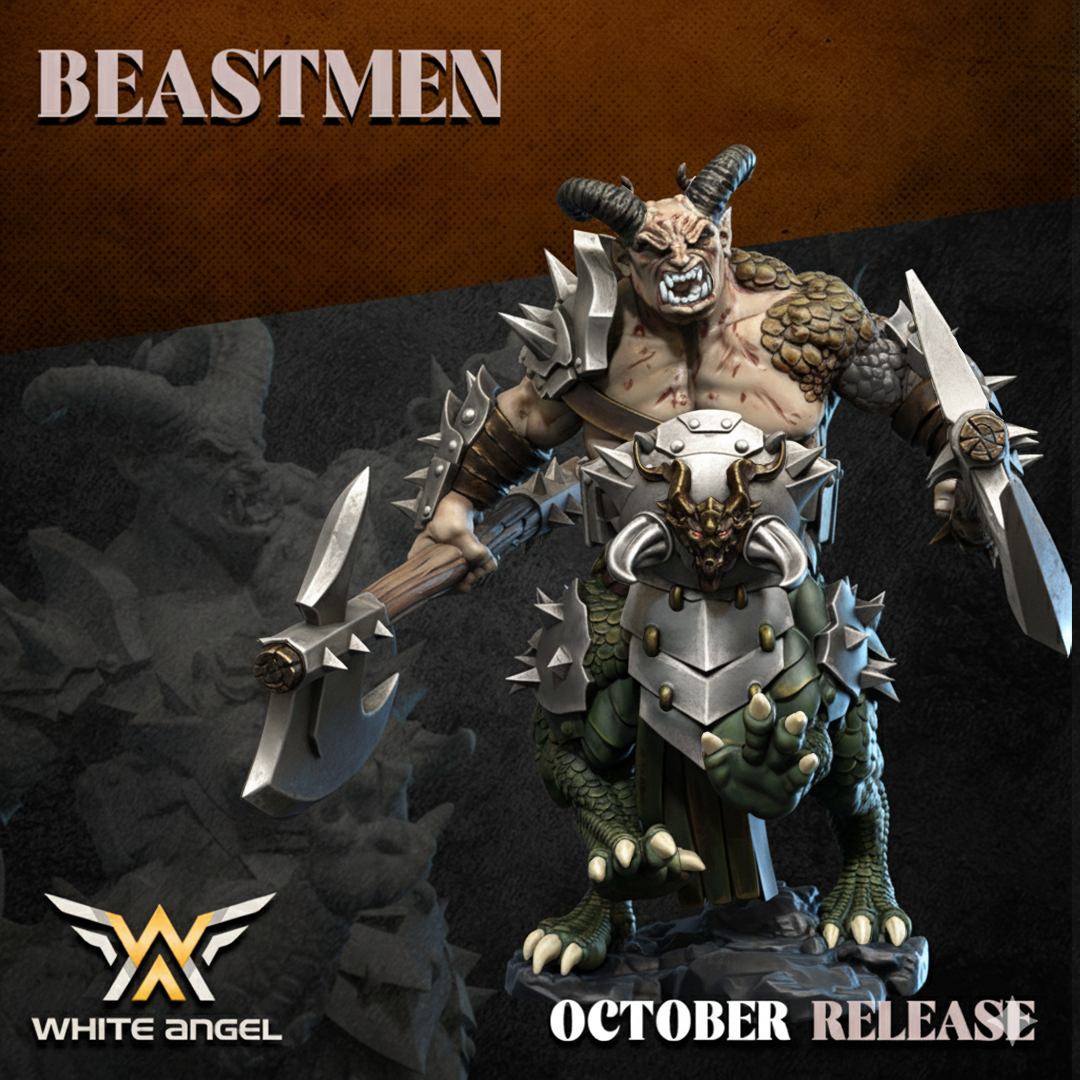 Beastogre, Beastmen - White Angel Miniatures - Image 6