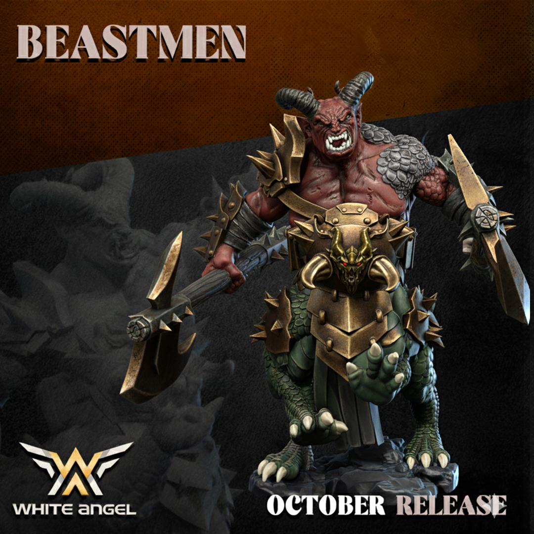 Beastogre, Beastmen - White Angel Miniatures - Image 7