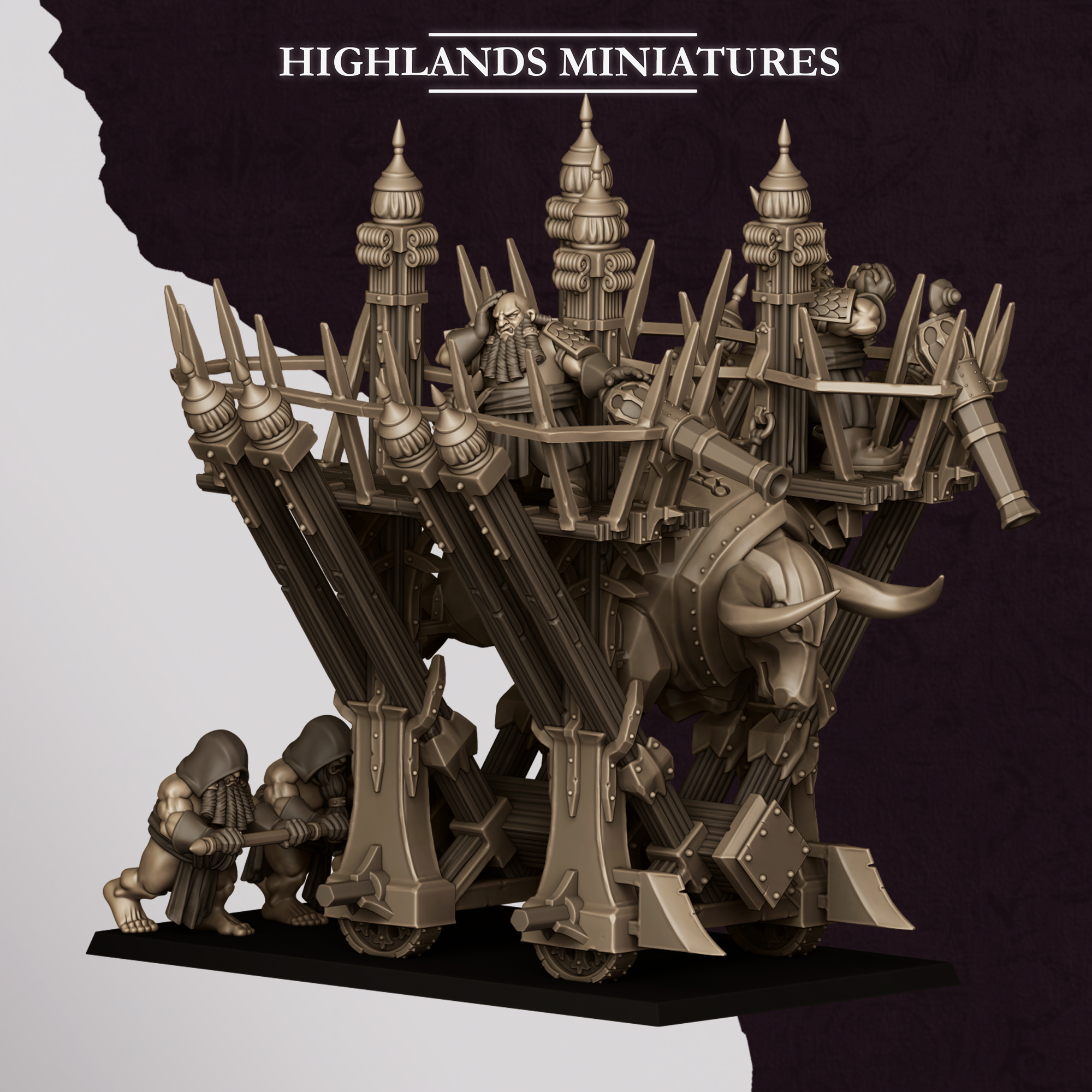 Blazing Icon of Marduk, Sons of Marduk- Highlands Miniatures