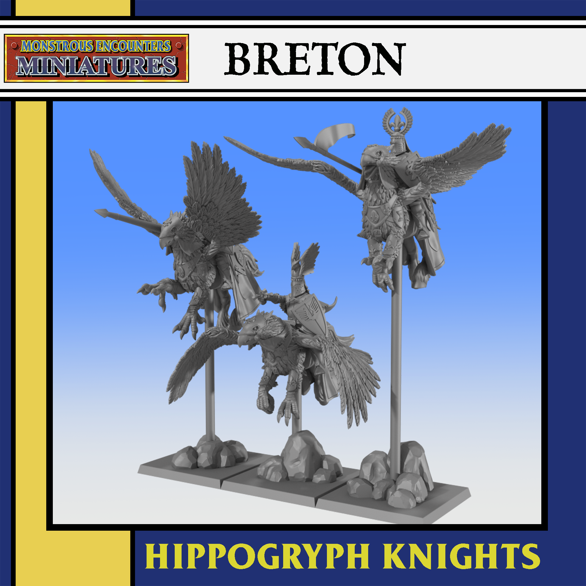 Hippogrypph Knights Unit, Breton - Monstrous Encounters