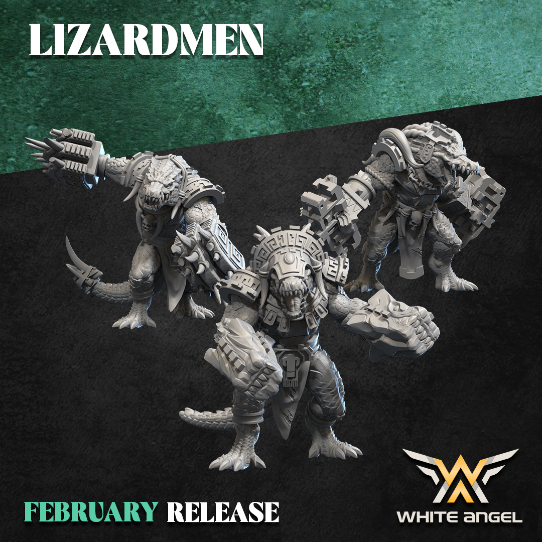Crocogator, Lizardmen - White Angel Miniatures - Image 7