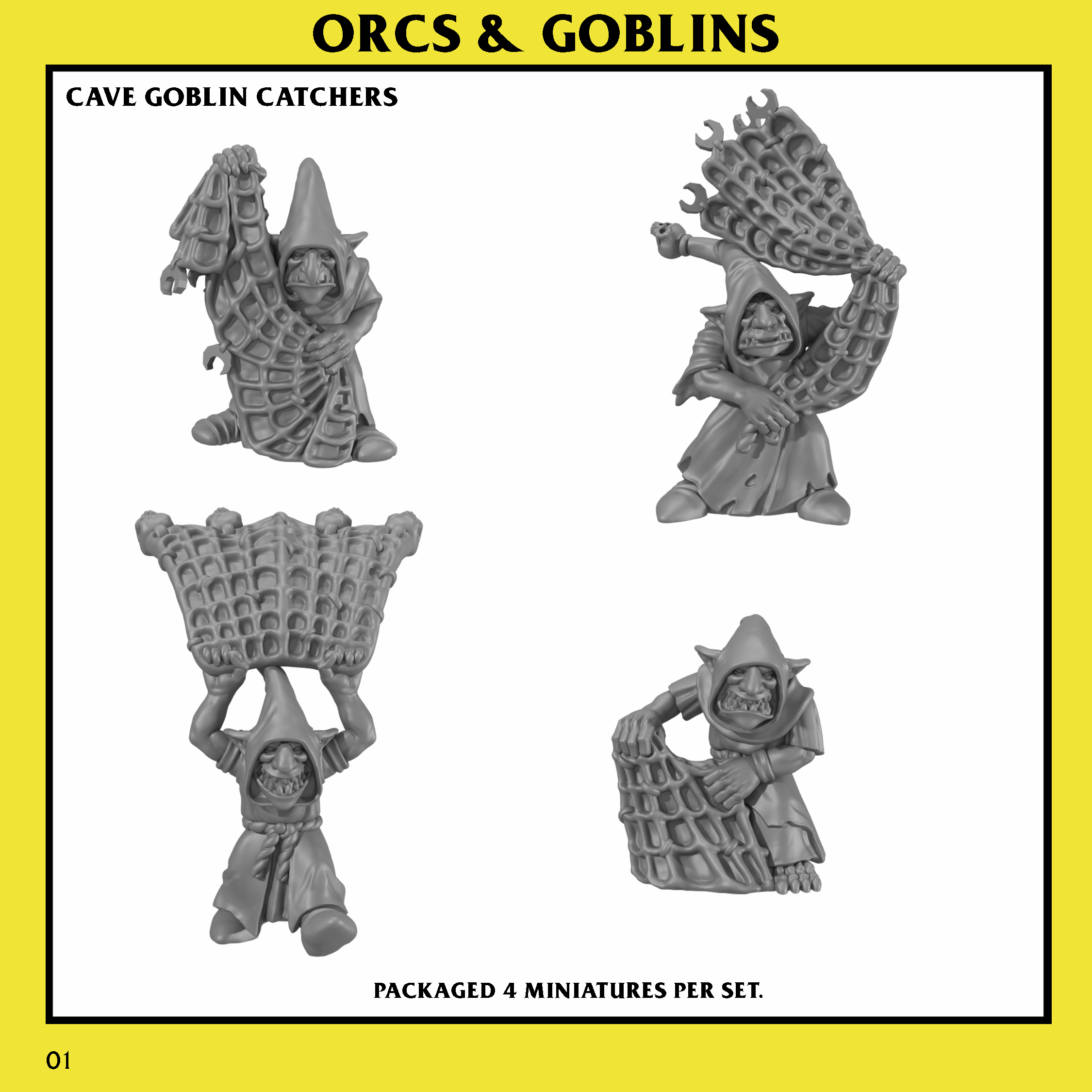 Cave Goblin Catchers Unit, Orcs and Goblins- Monstrous Encounters - Image 3