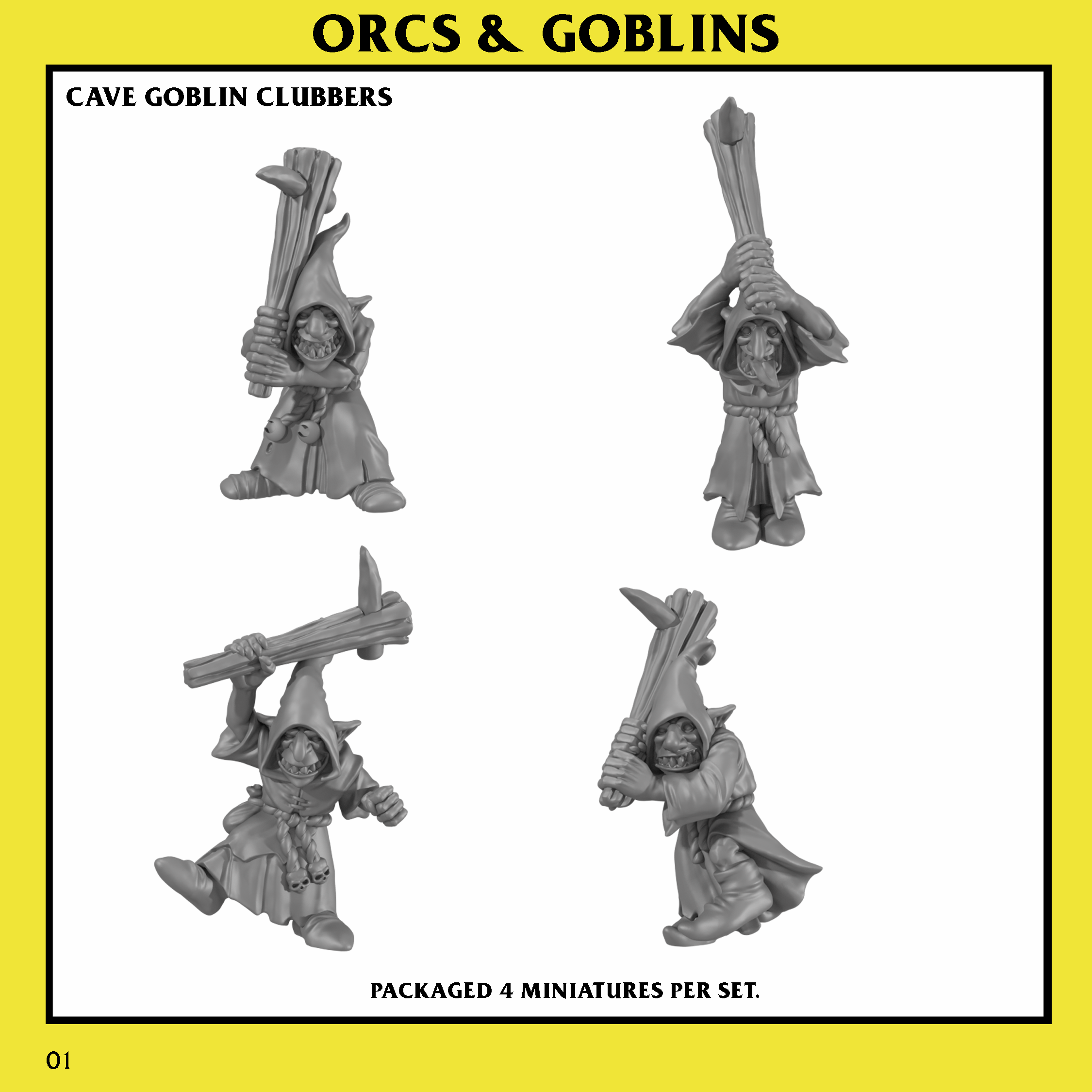 Cave Goblin Clubbers Unit, Orcs and Goblins- Monstrous Encounters - Image 2