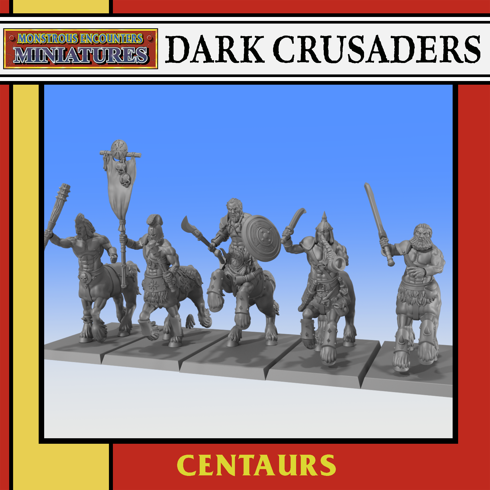 Centaurs, Dark Crusaders- Monstrous Encounters