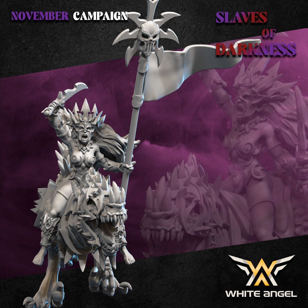 Dark Sorceress, Slaves of Darkness - White Angel Miniatures