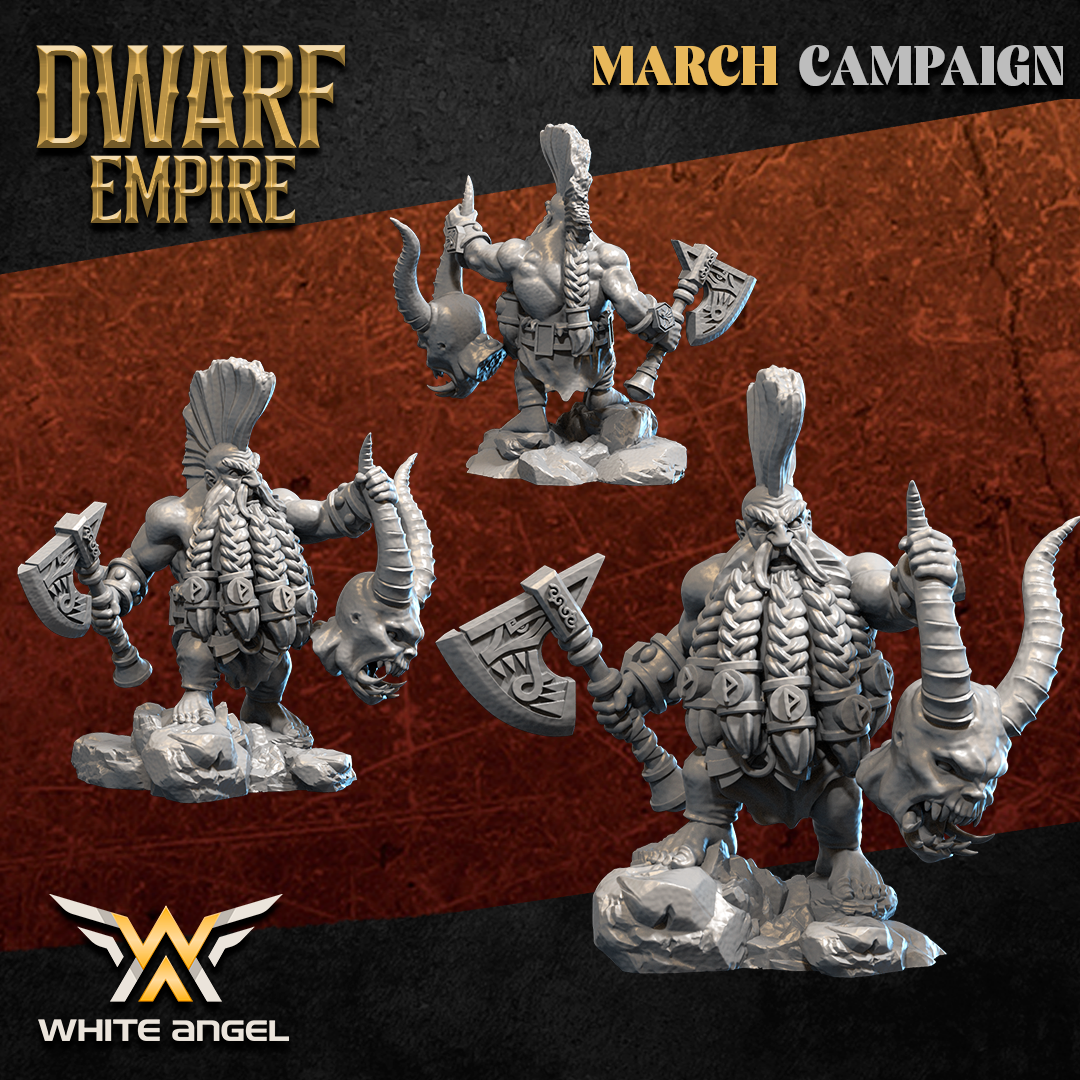Demon Killer – Dwarf Empire – White Angel Miniatures - Image 3
